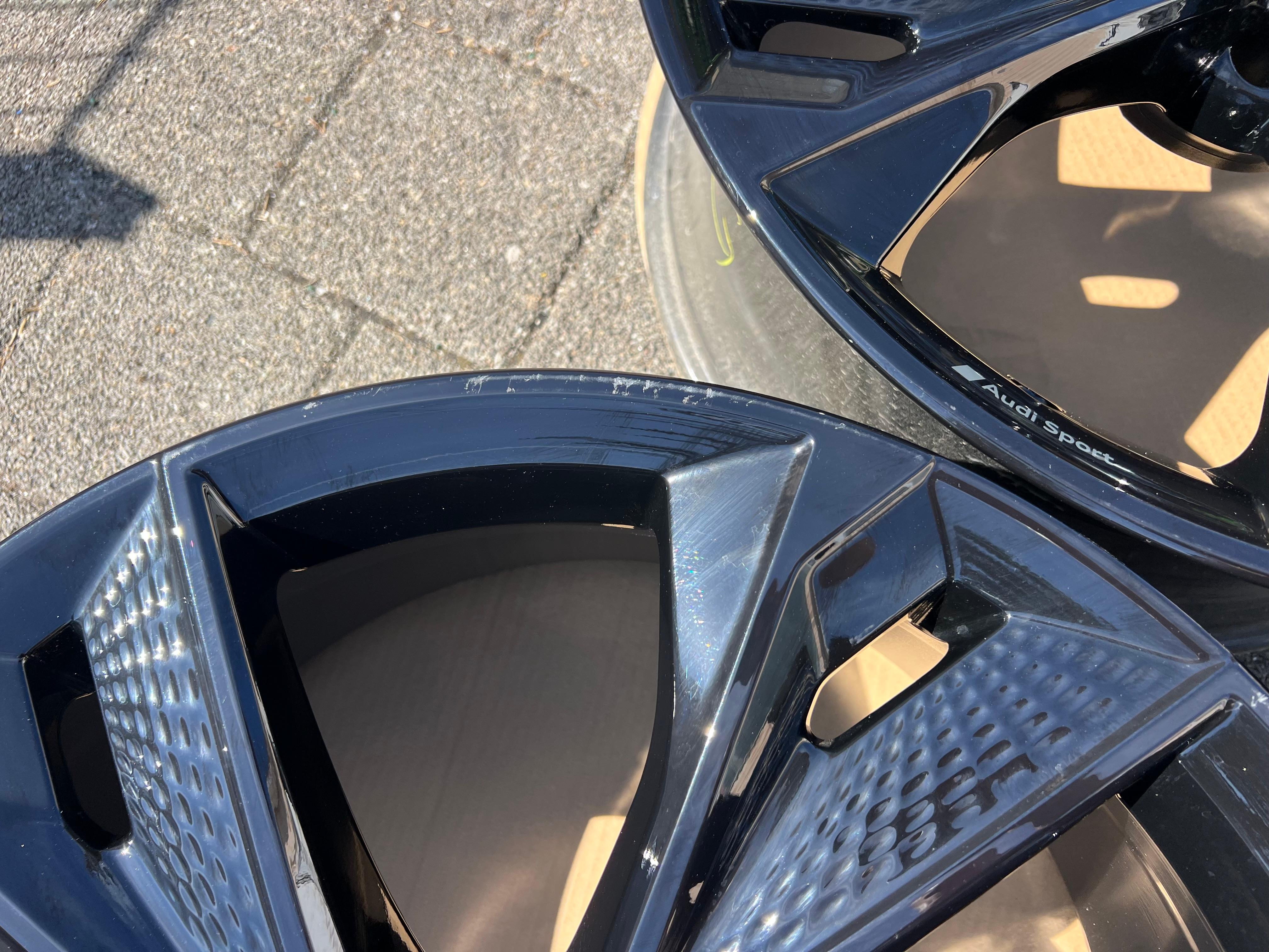 4 ORIGINELE 22" aluminium velgen AUDI RS6 RS7 4K F2 C8 3 4K0601025BC 10,5x22 ET19