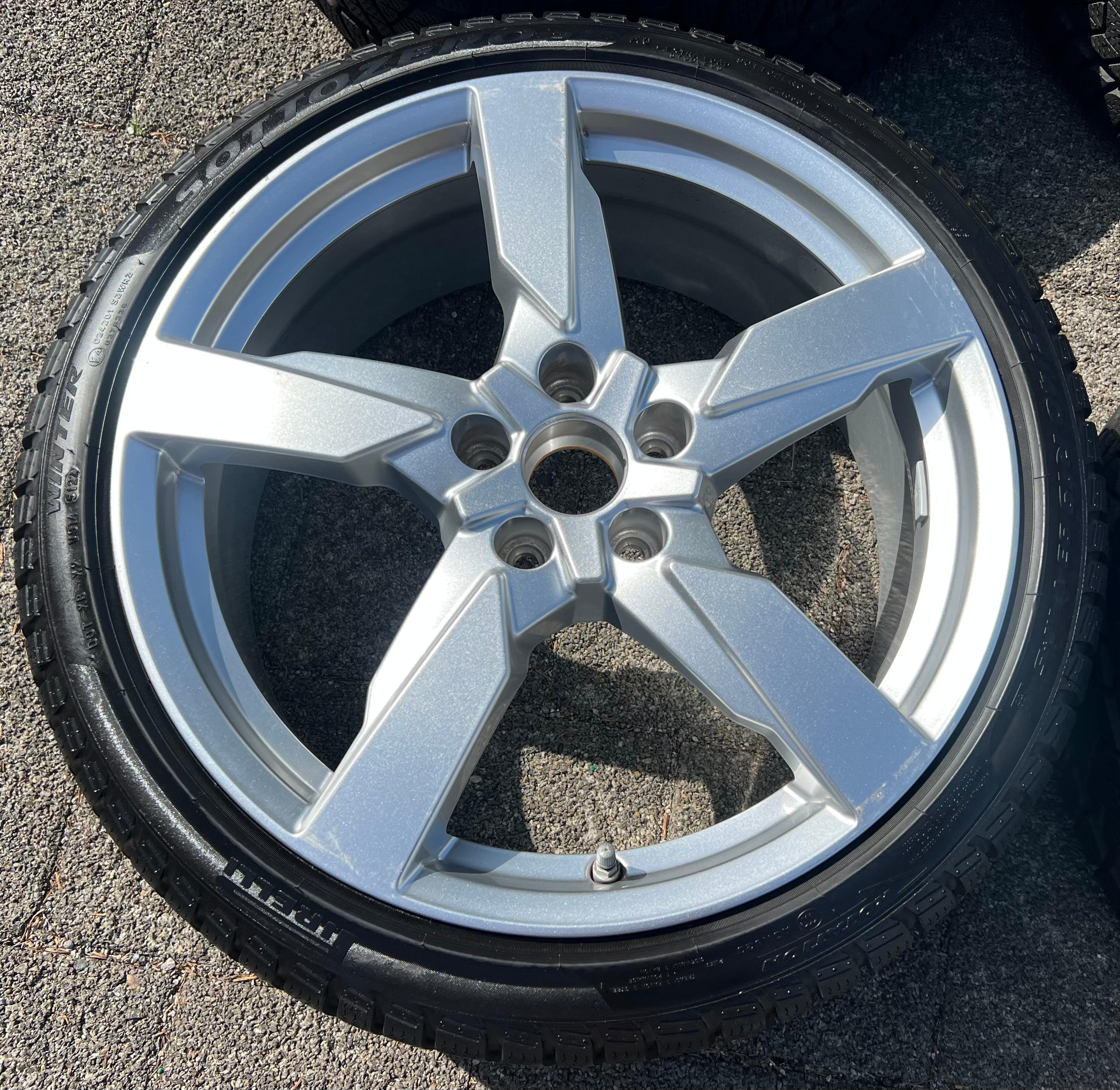 4 ruedas de invierno originales de aleación de 19" para AUDI TT TTS 8S 8S0601025AG 225/40R19 93V 2022, envío gratuito