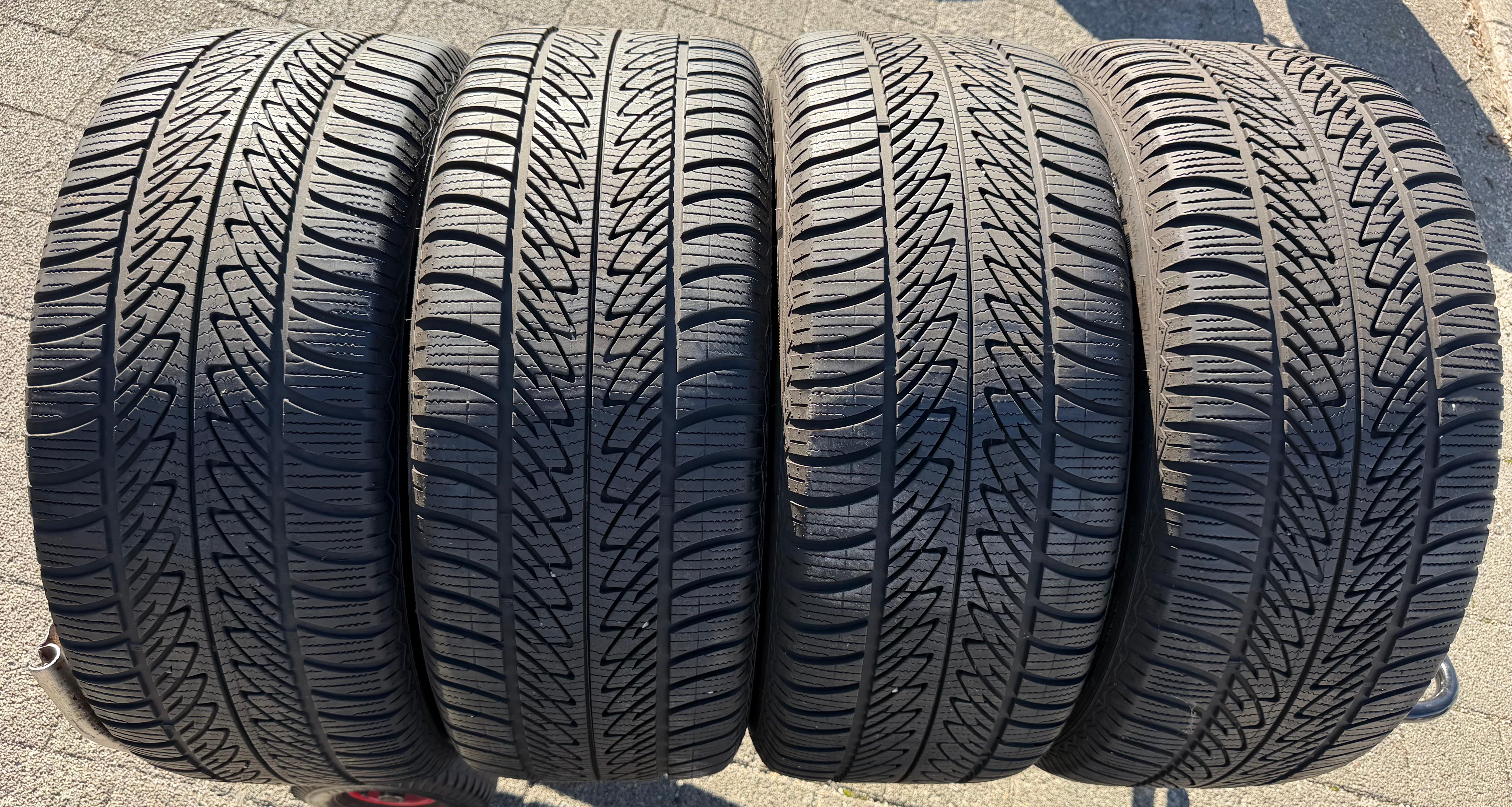 4 Original 20" Alu Winterräder Audi Q7 4M 4M0601025CR 285/45R20 112V Goodyear