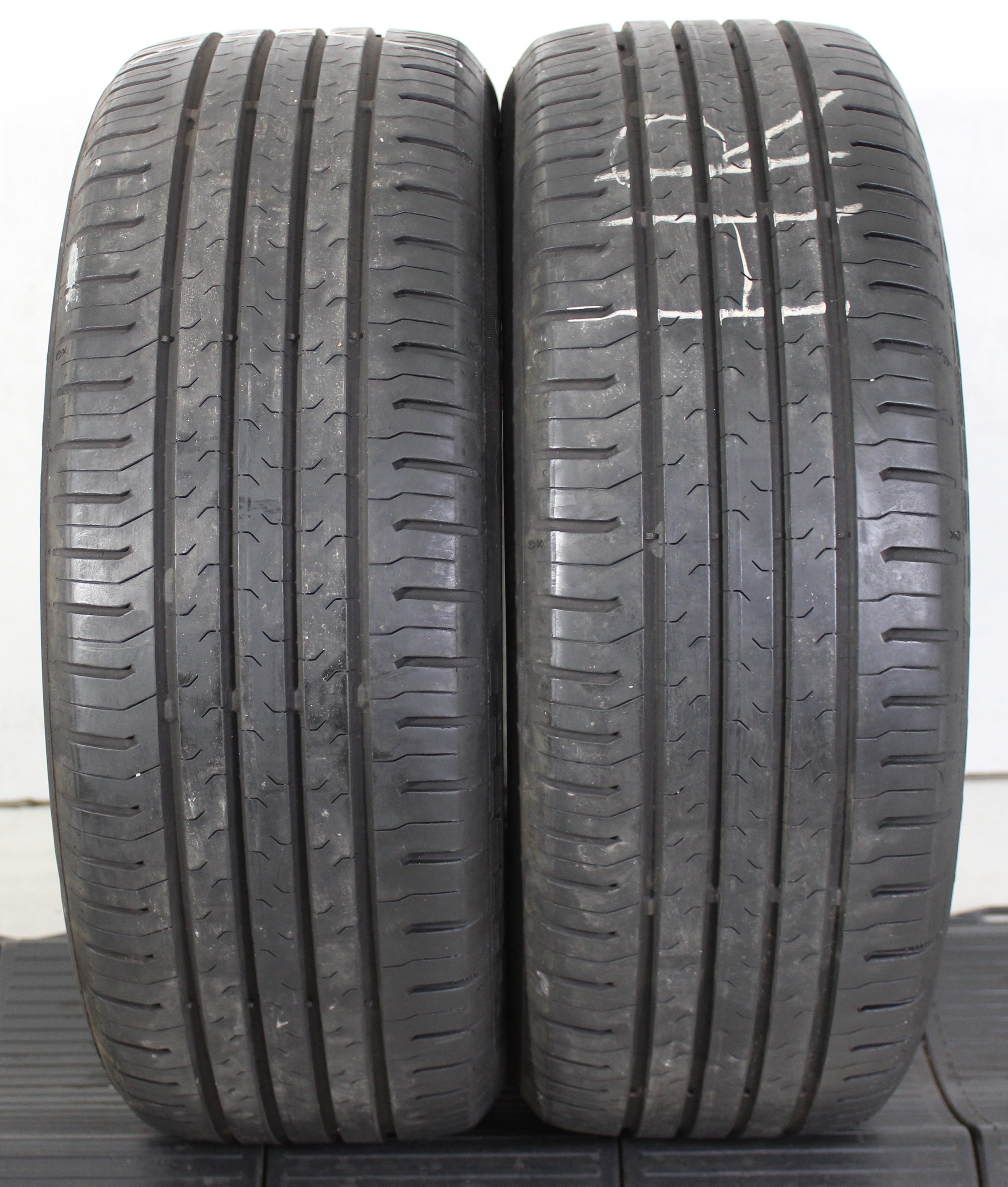 2 x 205/55R16 91H Sommerreifen Continental Eco Contact 5 5,5-6mm 2013 MO