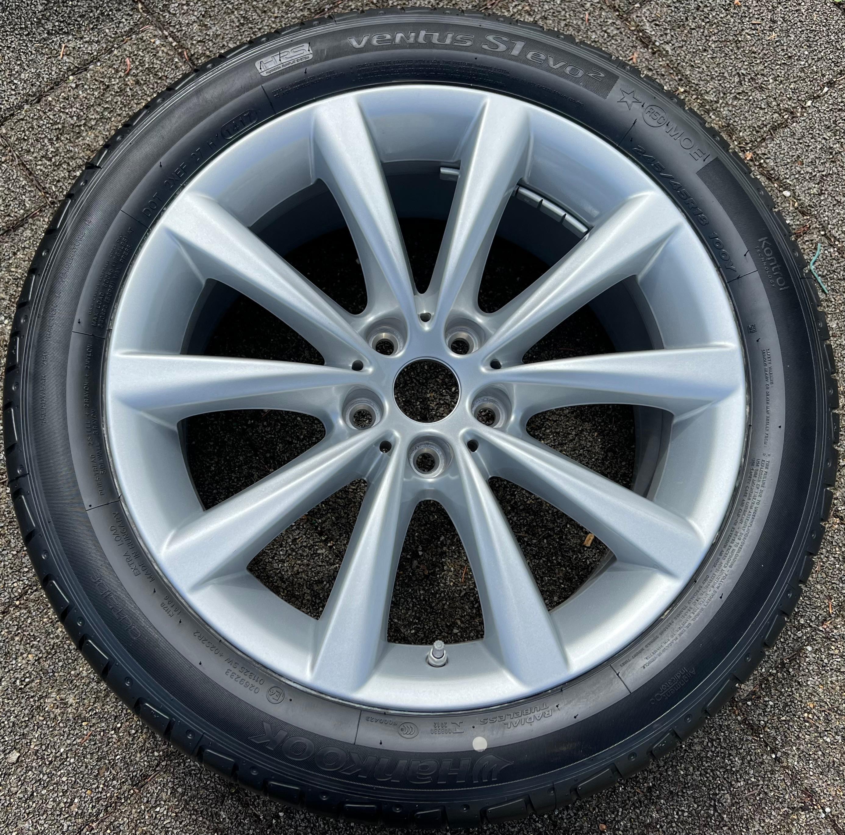 1 jante alu d'origine 18" BMW Série 5 G30 G31, Série 8 G14 G15 6867338 8x18 ET30