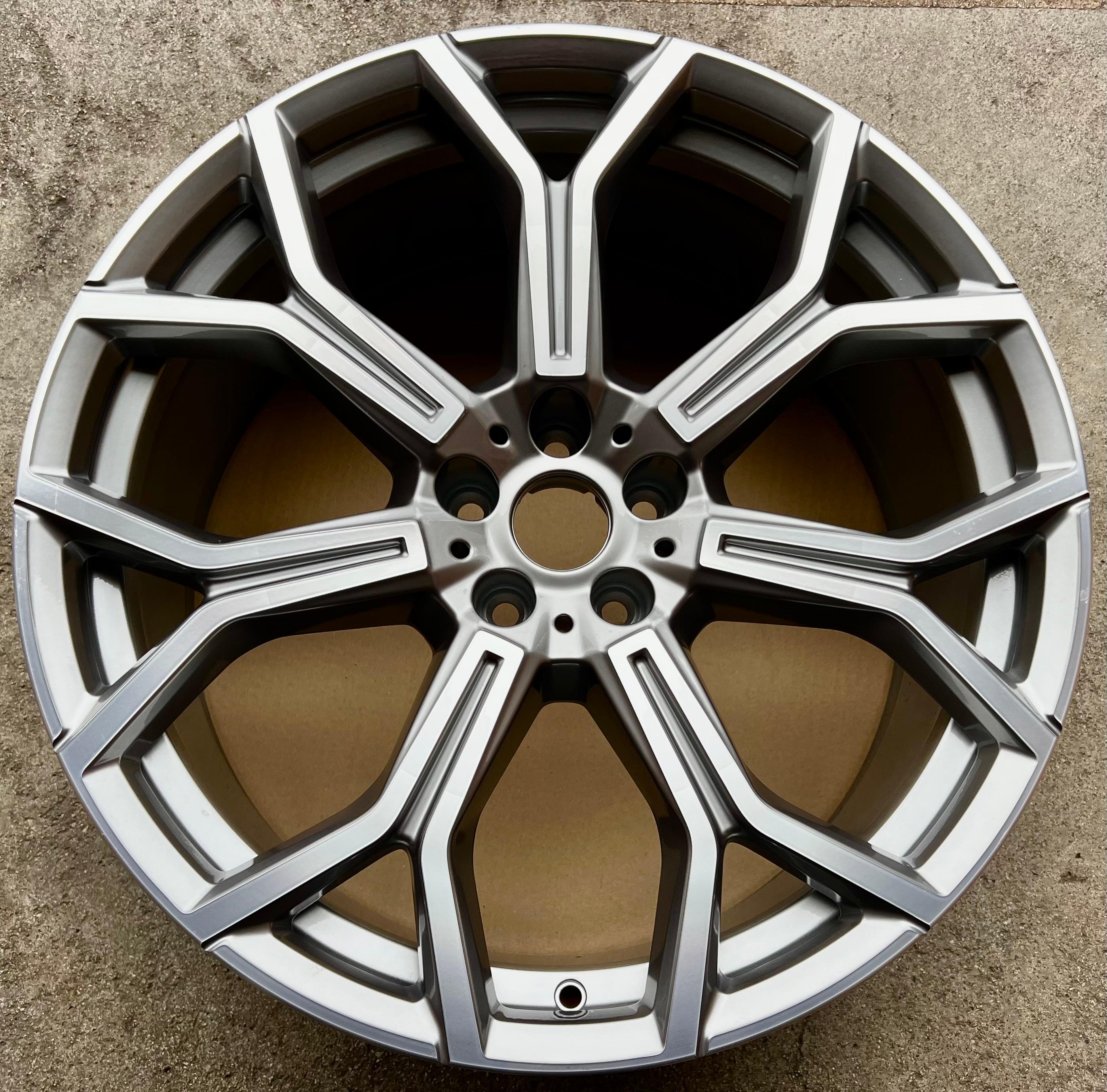 1 X CERCHIO ORIGINALE 21" IN ALLUMINIO BMW X7 G07 6885142 STYLING 753 9,5x21 ET36 FREIHAUS