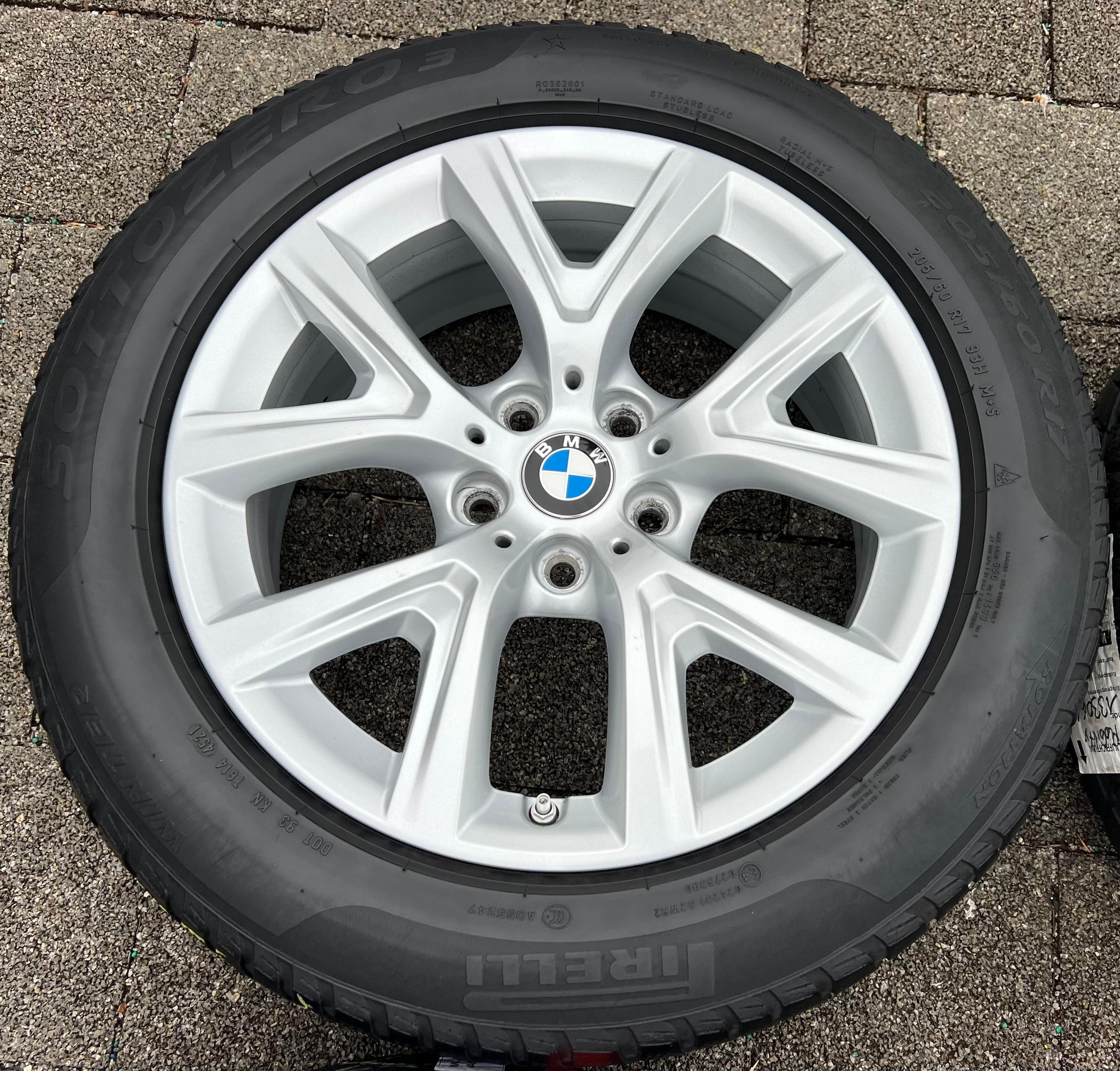 4 CERCHI IN LEGA ORIGINALI DA 17" BMW X1 F48 X2 F39 STYLING 574 6856076 RDKS SPEDIZIONE GRATUITA