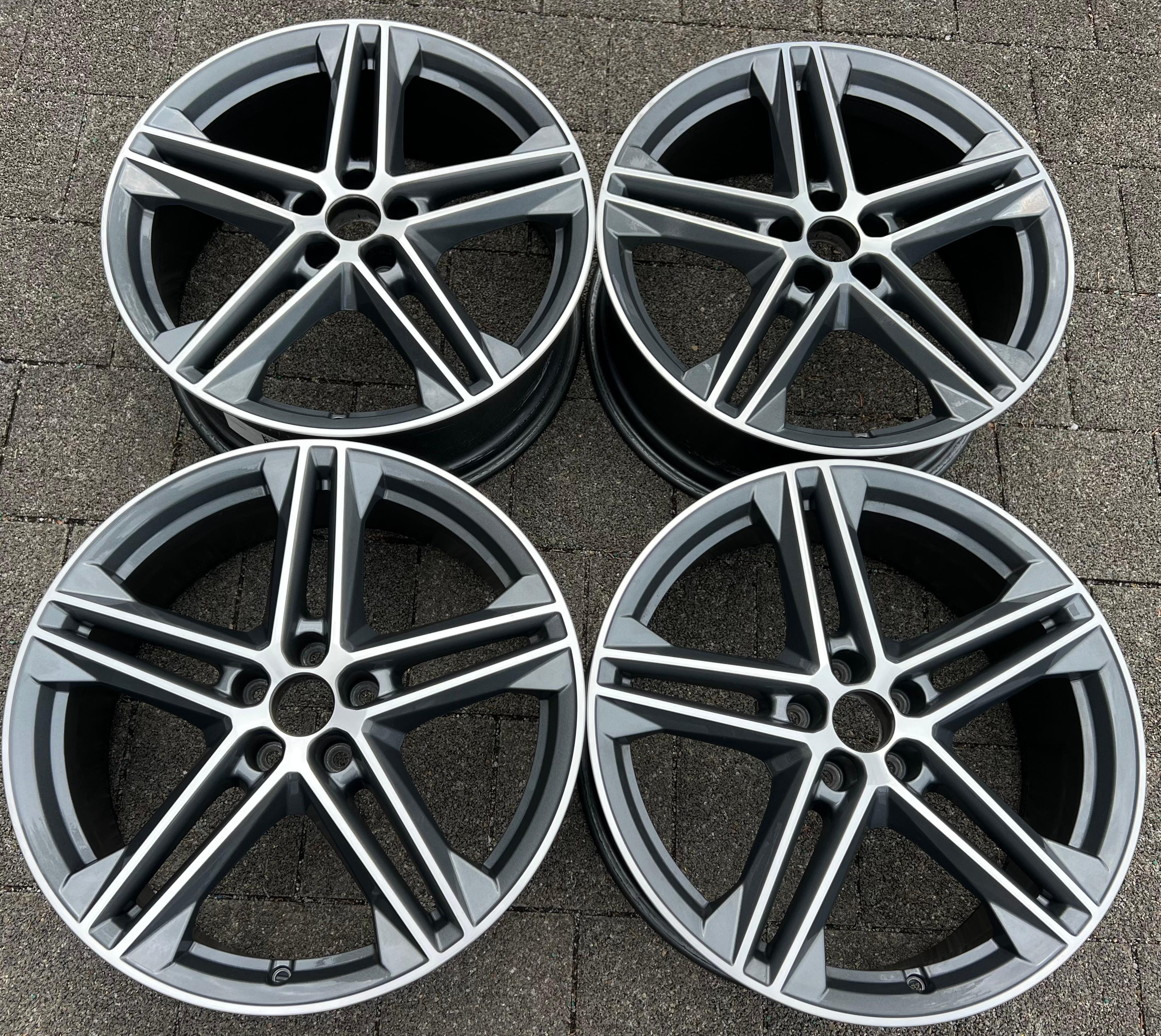 4 ORIGINELE 20" ALUMINIUM VELGEN 80A601025H AUDI Q5 SQ5 FY 8x20 ET39 GRATIS VERZENDING