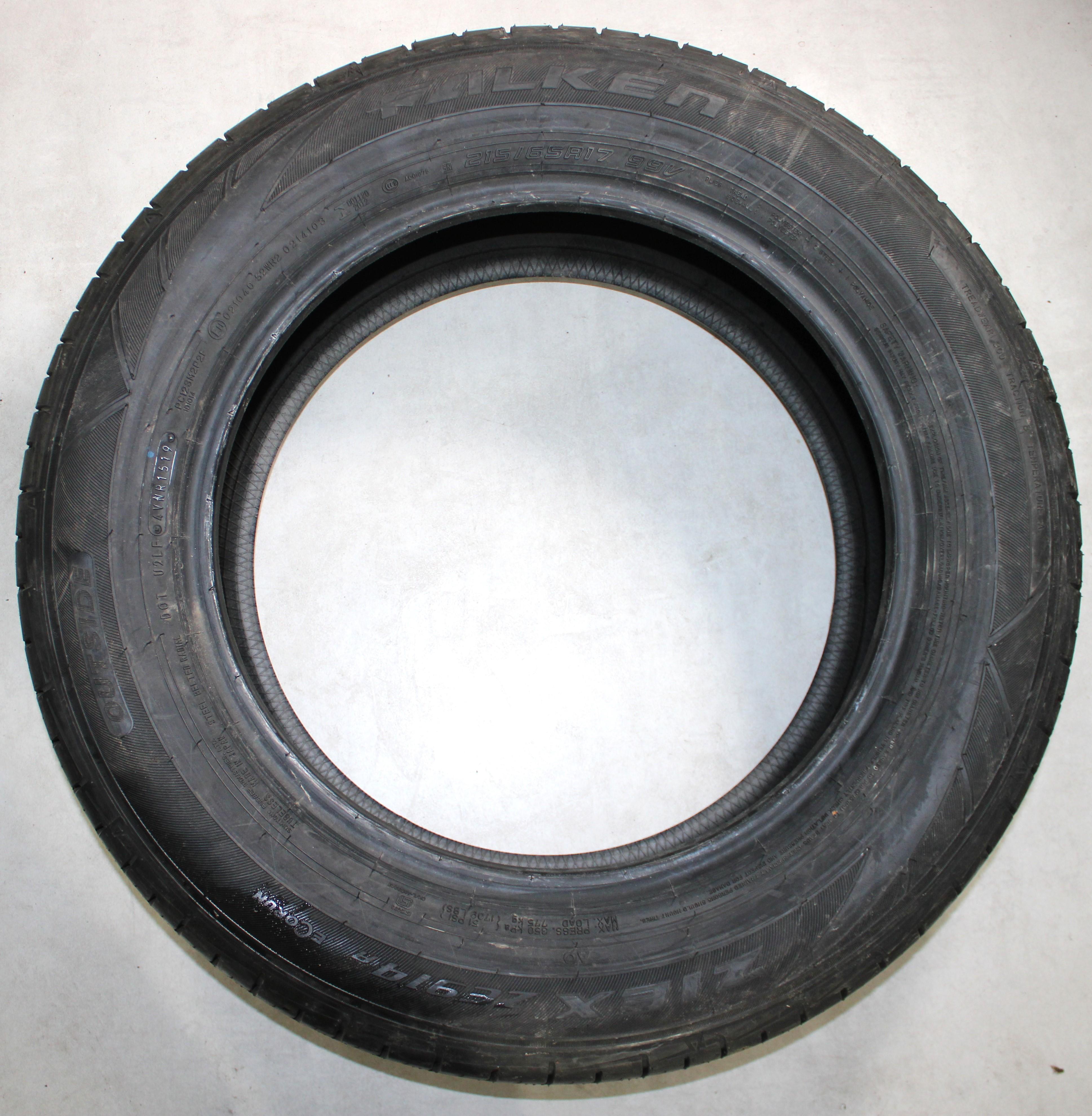 4 x 215/65R17 99V Sommerreifen Falken Ziex ZE914A Volles Profil 2019 AO Freihaus