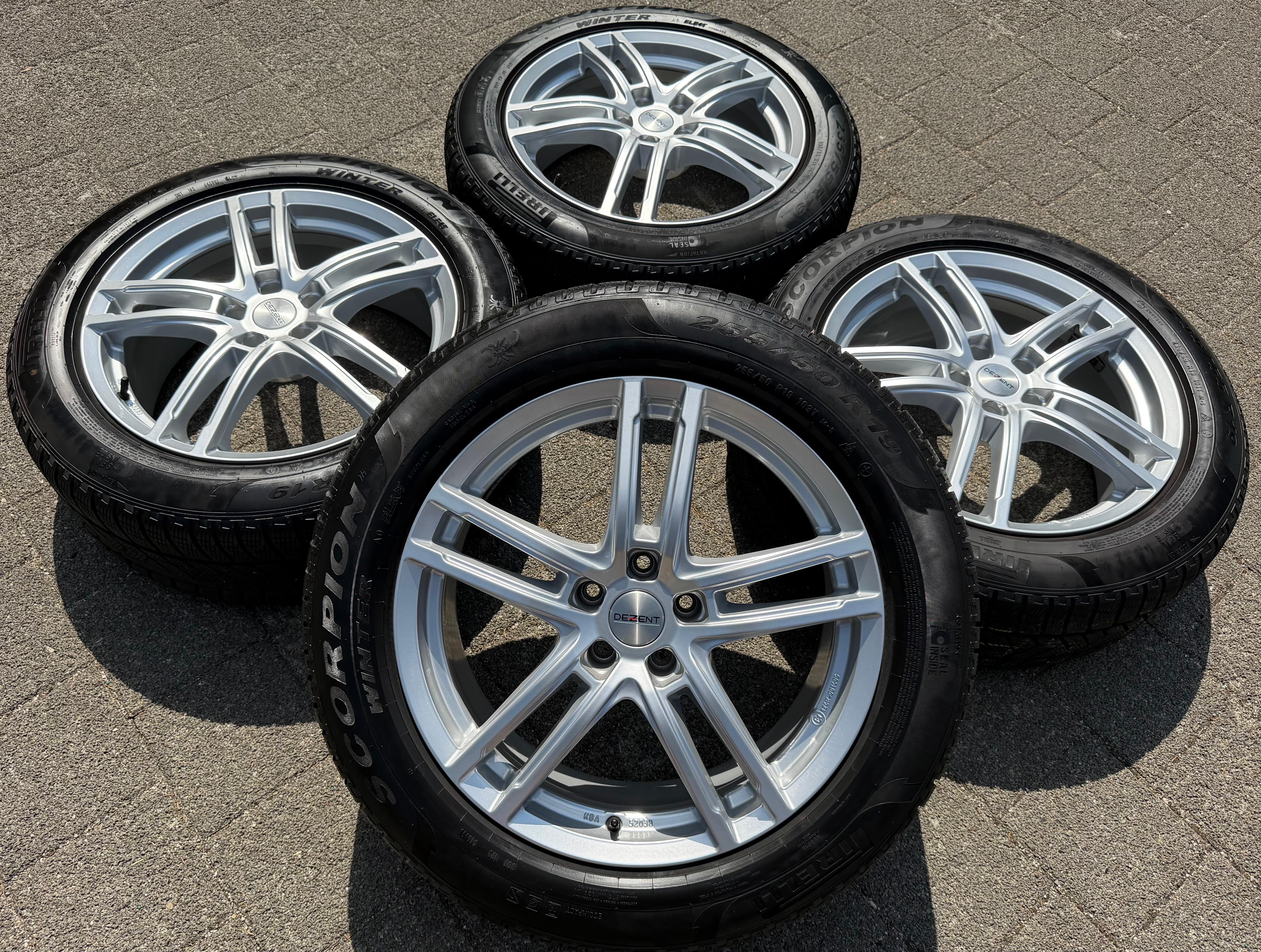 4 ALU 19" winterwielen voor Audi Q4 E-TRON, Skoda Enyaq, VW ID.4, ID.5, ID4, ID5 – gratis thuisbezorging