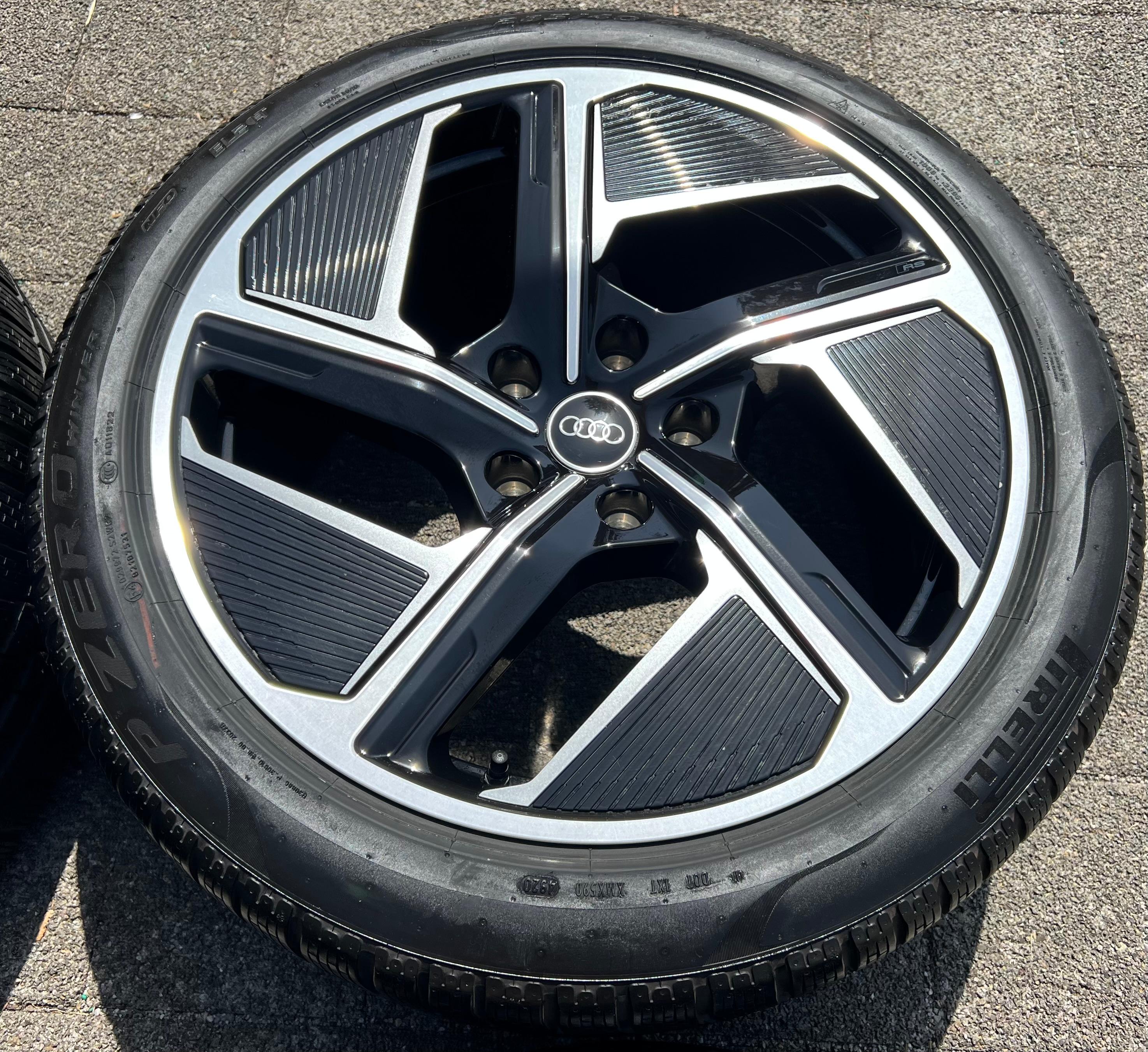 4 ORIGINAL 20" ALU WINTERRÄDER AUDI ETRON E-TRON GT 4J3601025F 4J3601025H