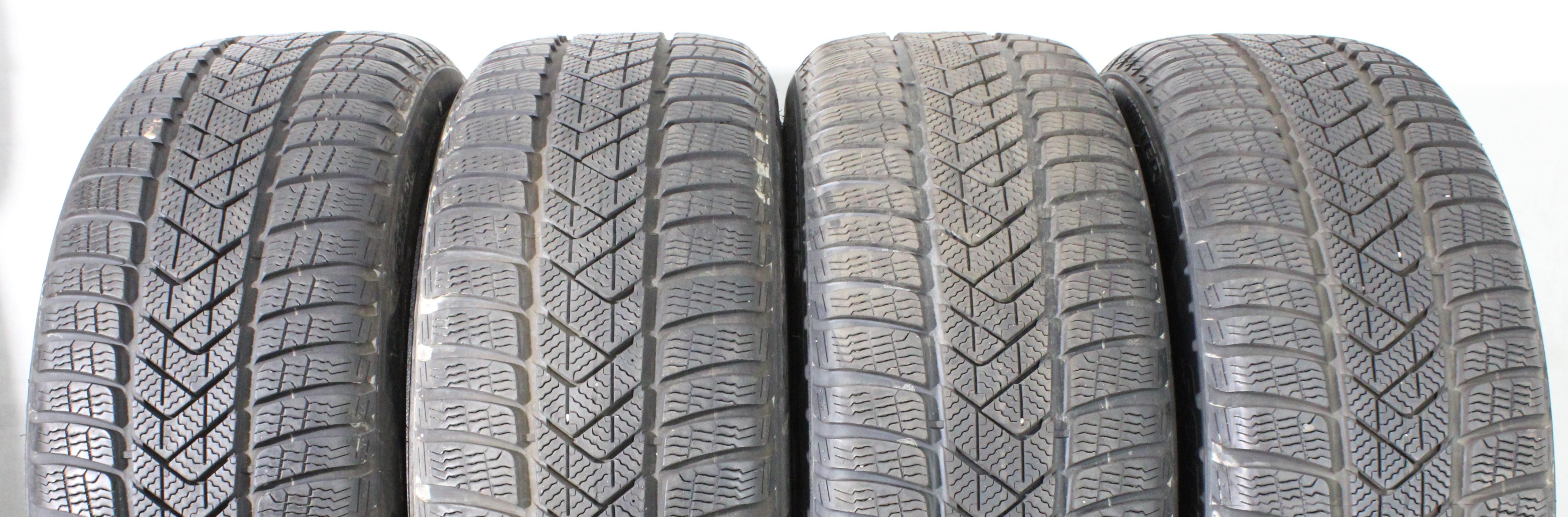 4 x 225/45R19 96V Winterreifen Pirelli Sottozero 3* Runflat 2x 7mm und 2x 6-6,5mm 2020