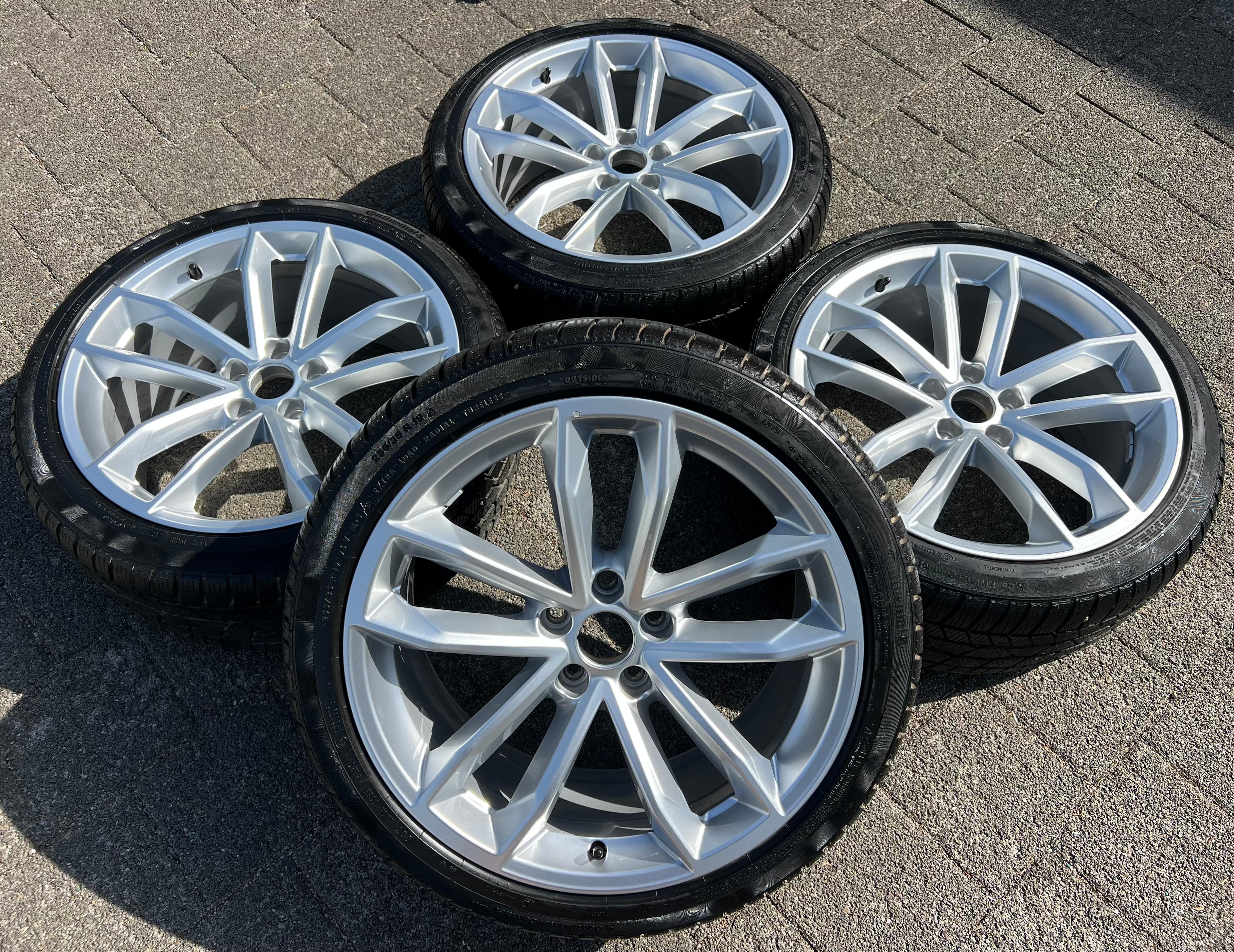 4 ORIGINAL 19" ALU WINTERRÄDER AUDI A5 S5 8W F53 F57 255/35R19 96V 8W0601025DG