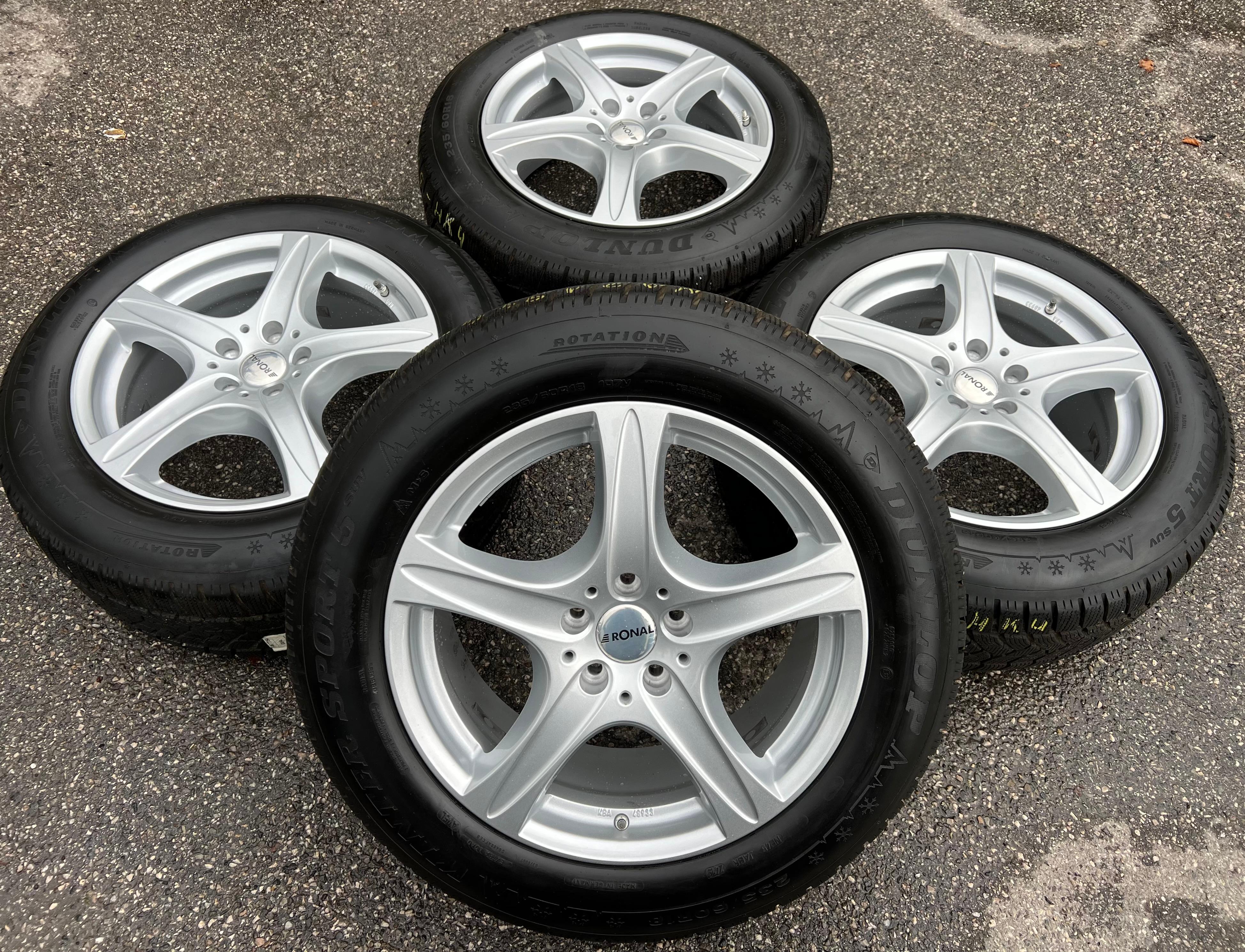 4 LLANTAS DE ALEACIÓN RONAL 18" MERCEDES GLA GLB GL M-CLASS R-CLASS VITO VIANO W639 RDKS