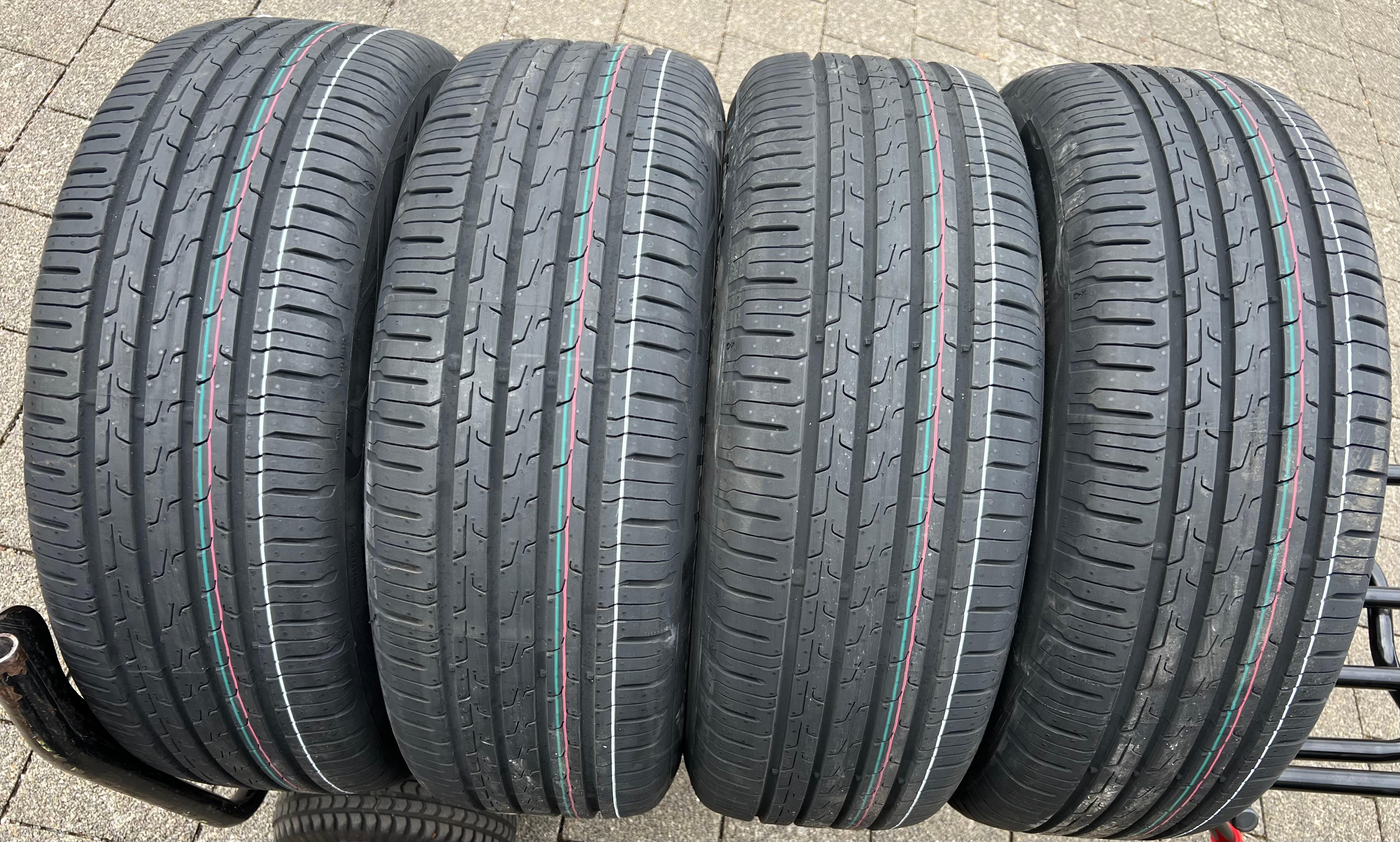4 ORIGINAL 17" ALU SOMMERRÄDER AUDI Q2 215/55R17 94V CONTINENTAL 2024 NEU FREIHAUS