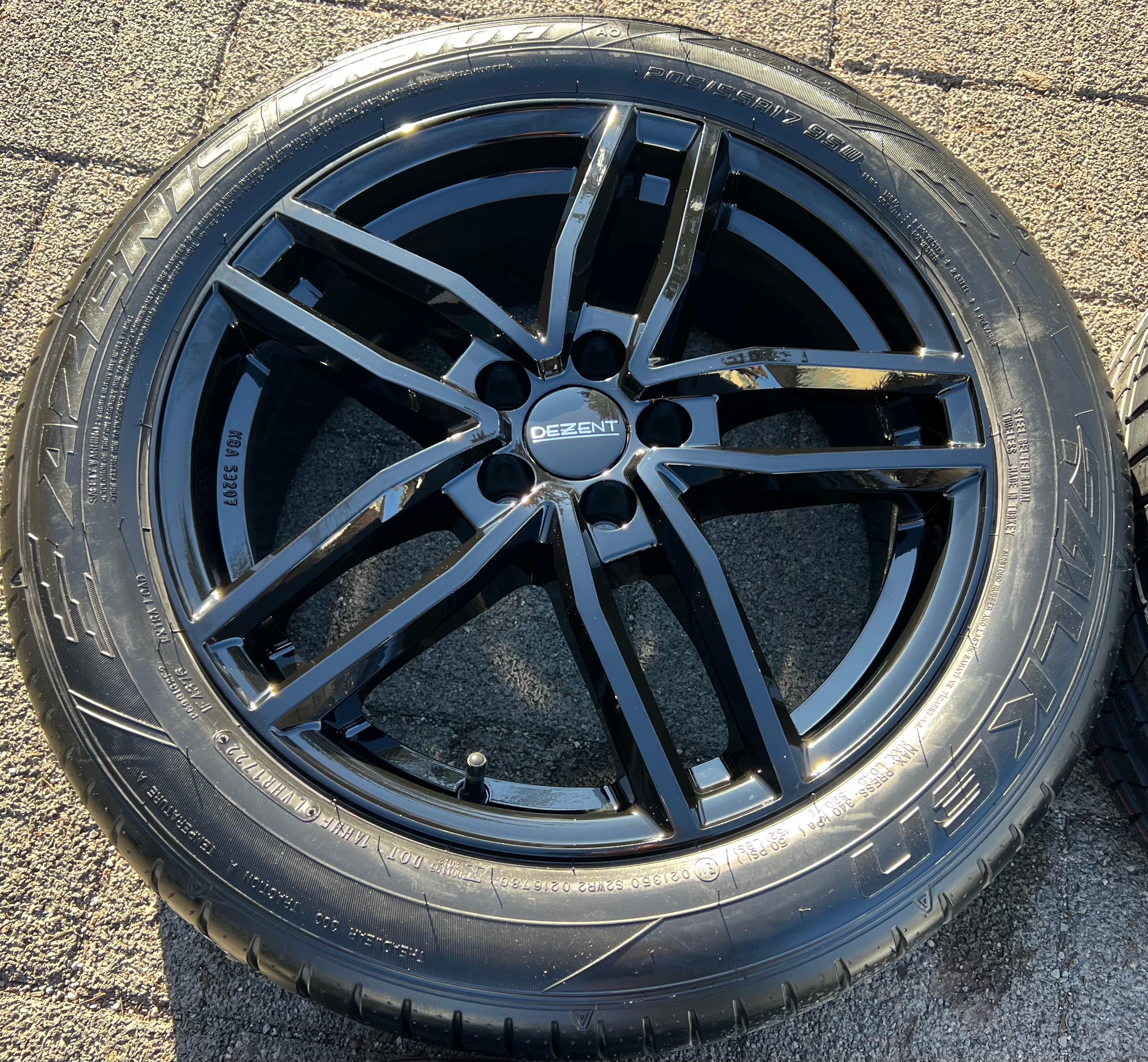 Cerchi estivi ALU da 17" per Audi A1, City Carver, Seat Arona, Ibiza, Skoda Kamiq, Scala, VW T-Cross e Taigo