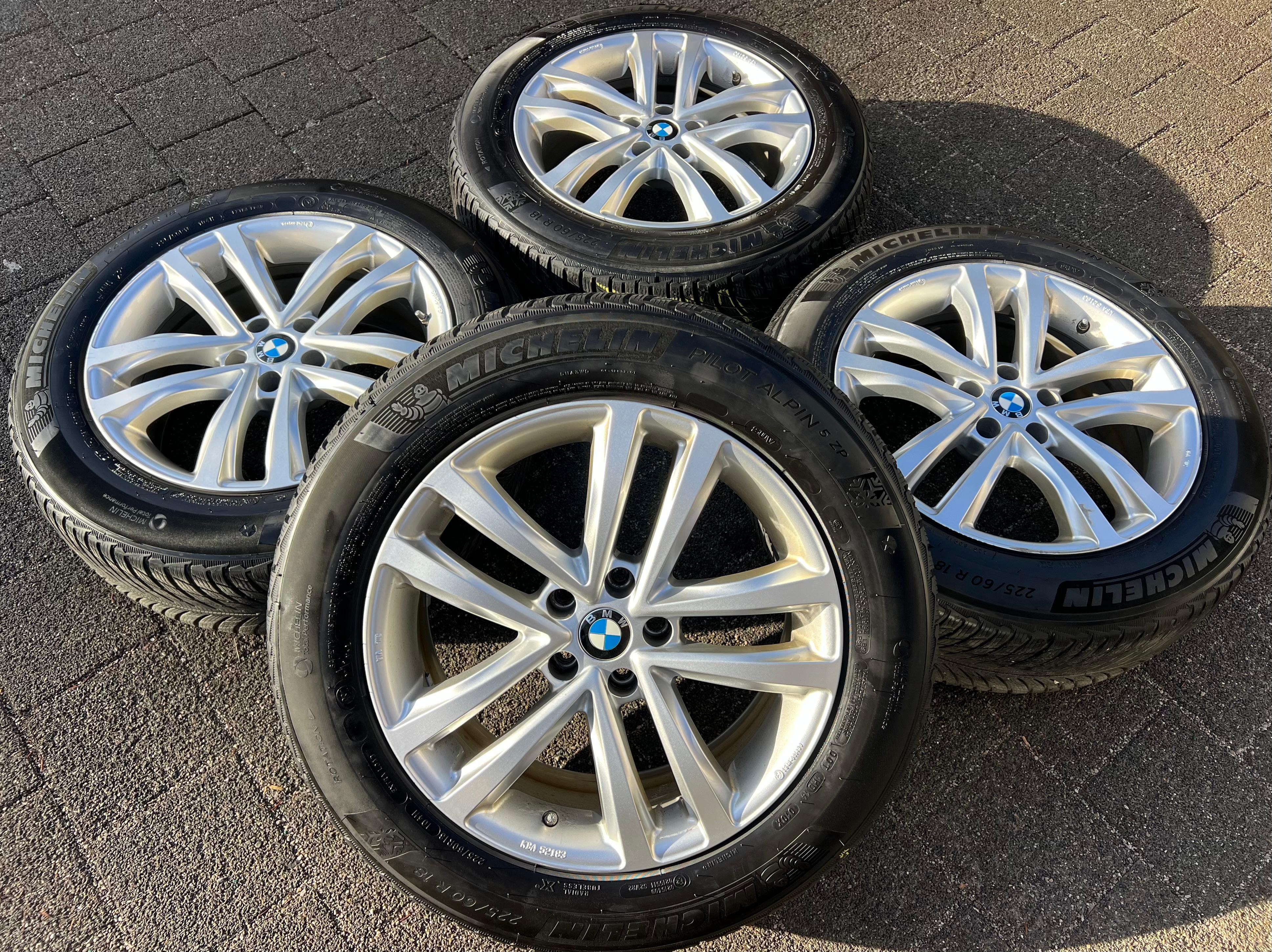 4 OXXO 18" ALU WINTERRÄDER BMW X3 G01 X4 G02 225/60R18 104H 2023 RDKS MICHELIN