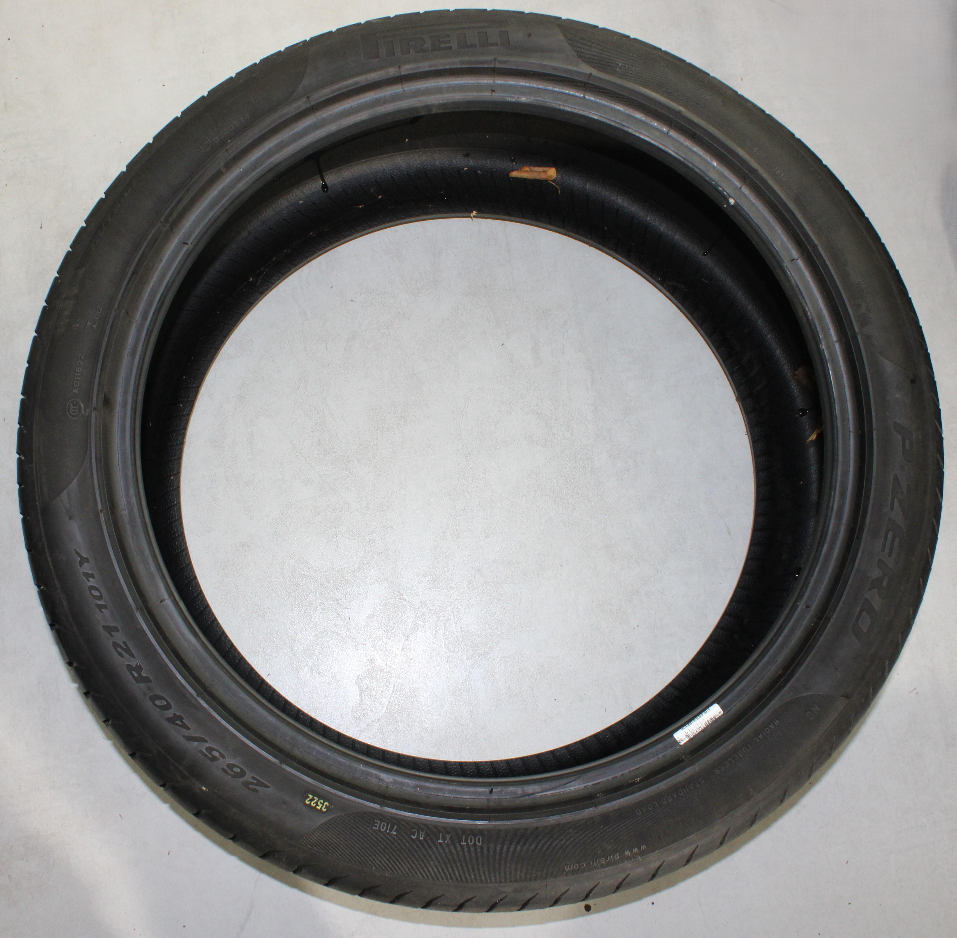 2 pneumatici estivi Pirelli P Zero N0 265/40R21 101Y, 5,5-6 mm, 2022