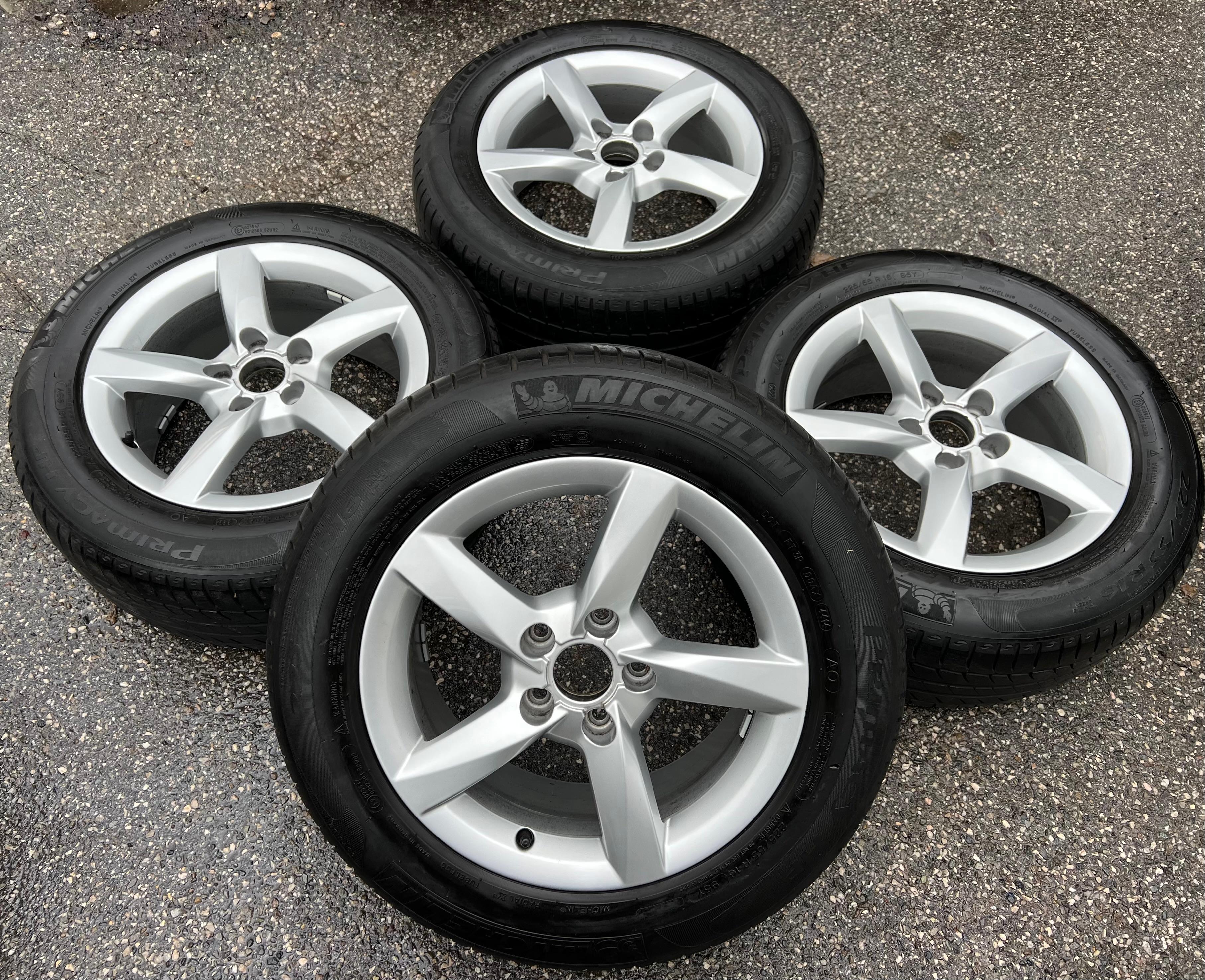 4 ORIGINAL 16" ALUFELGEN AUDI A4 8K B8 8K0601025CL 7,5x16 ET45 FREIHAUS