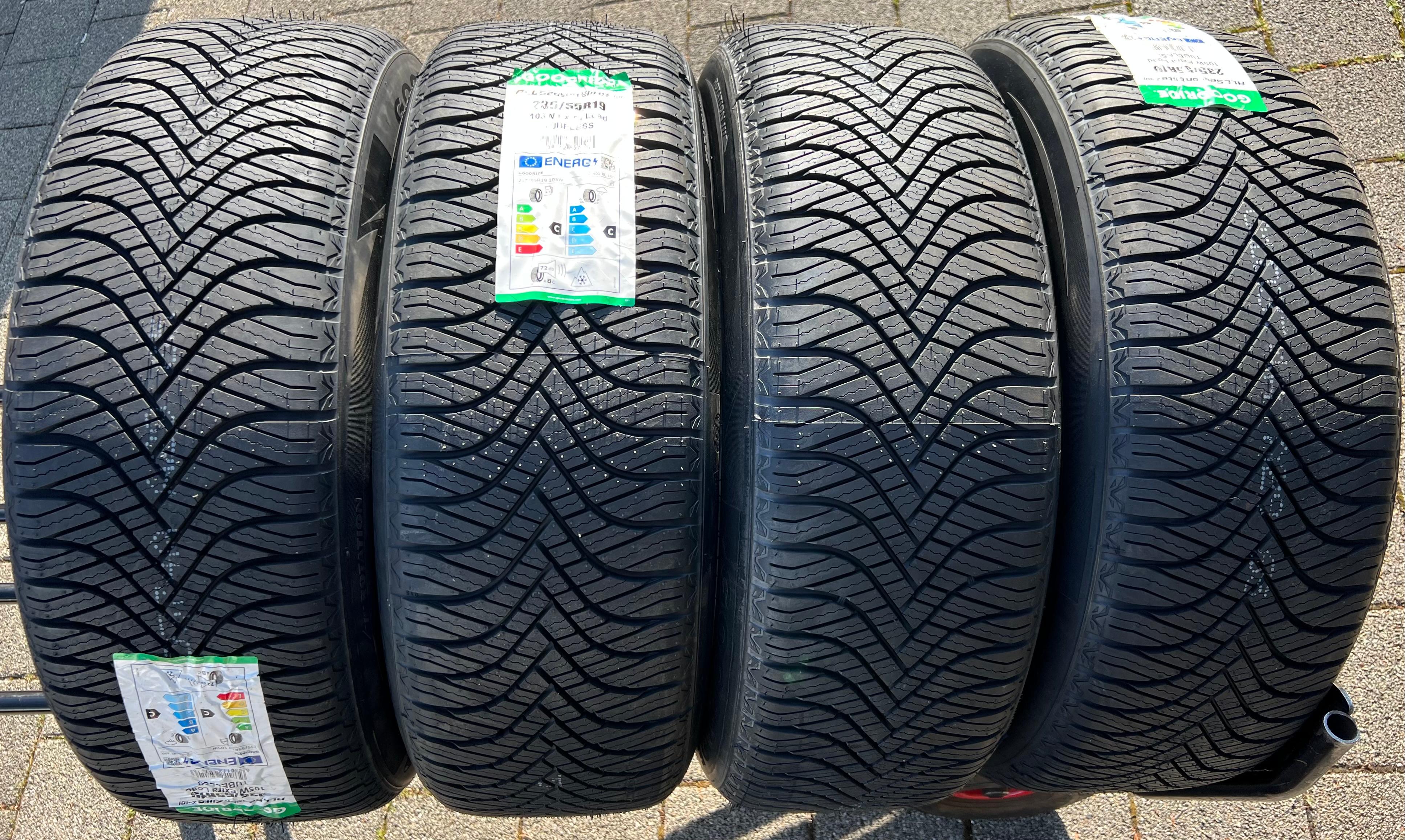 4 ALU 19" GANZJAHRESRÄDER LAND ROVER DISCOVERY EVQOUE FREELANDER VOLO XC60 XC90