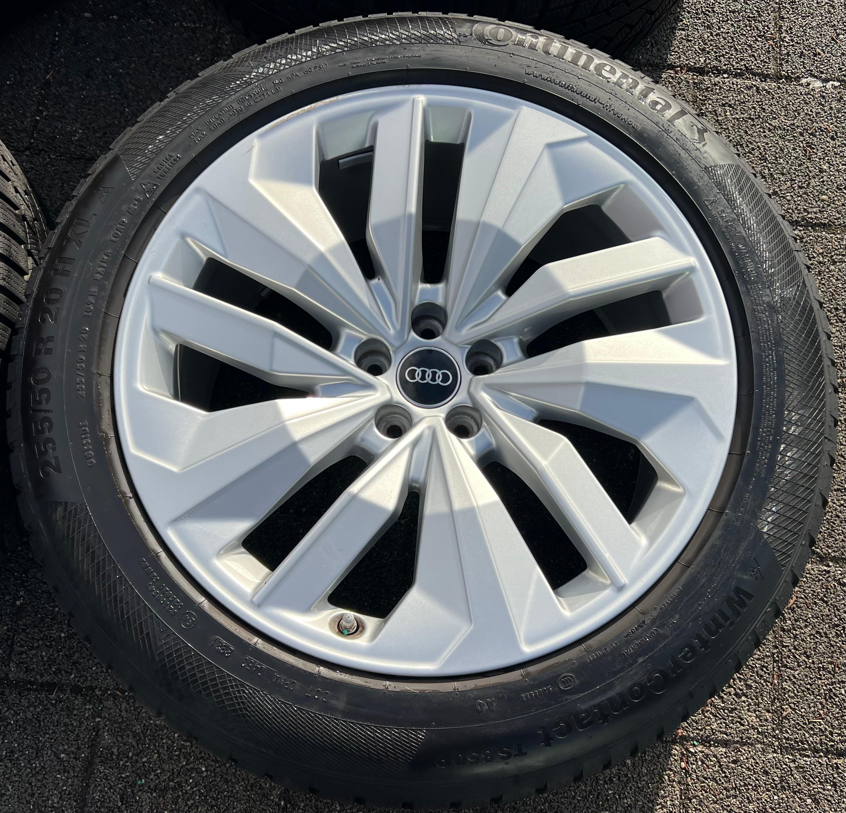 4 ORIGINAL 20" ALU WINTERRÄDER AUDI Q8 GE E-TRON 4KE601025N 255/50R20 109H RDKS