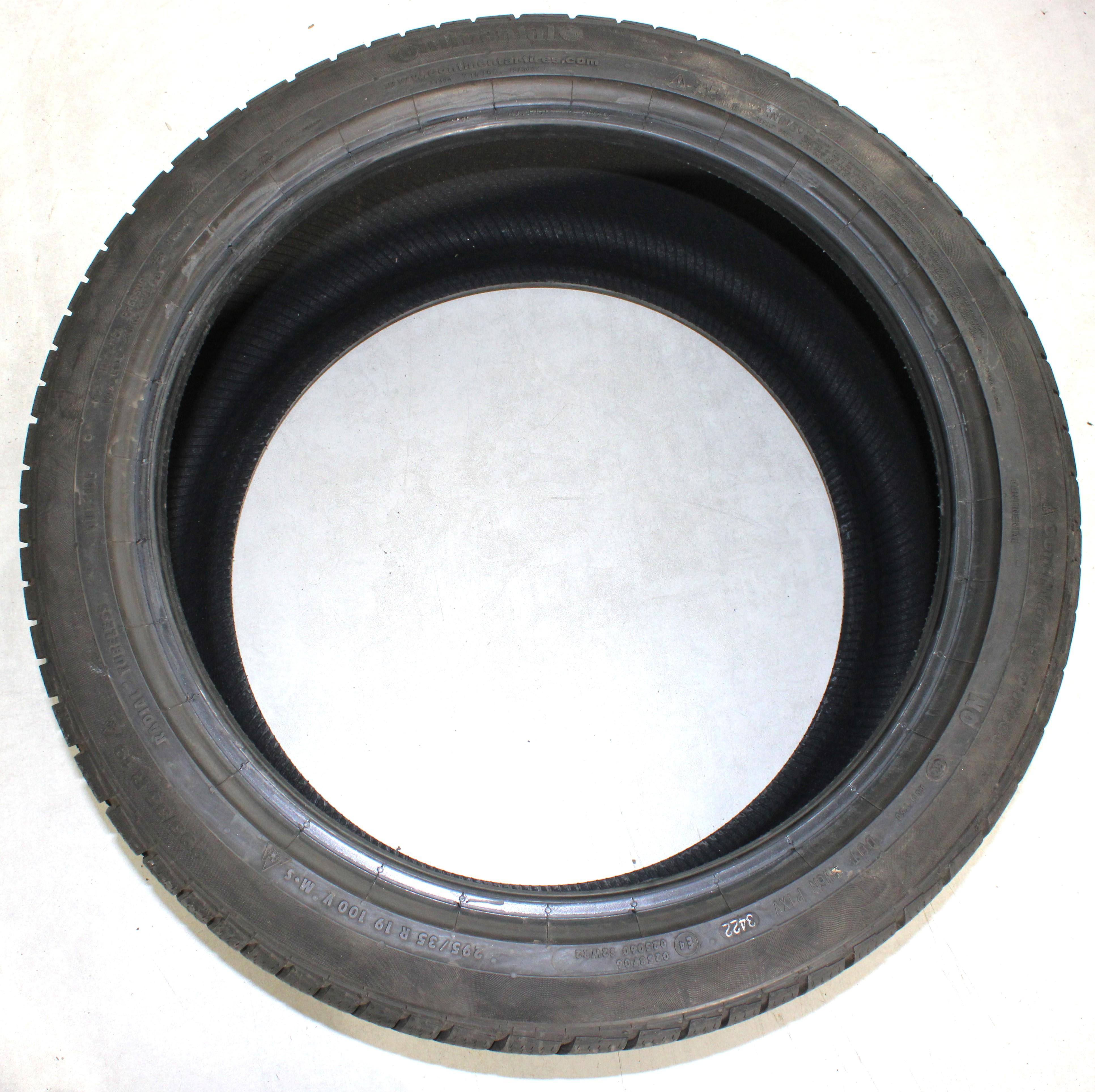 1 x 295/35R19 100V Winterreifen Continental Winter Contact TS830P N0 6mm 2022