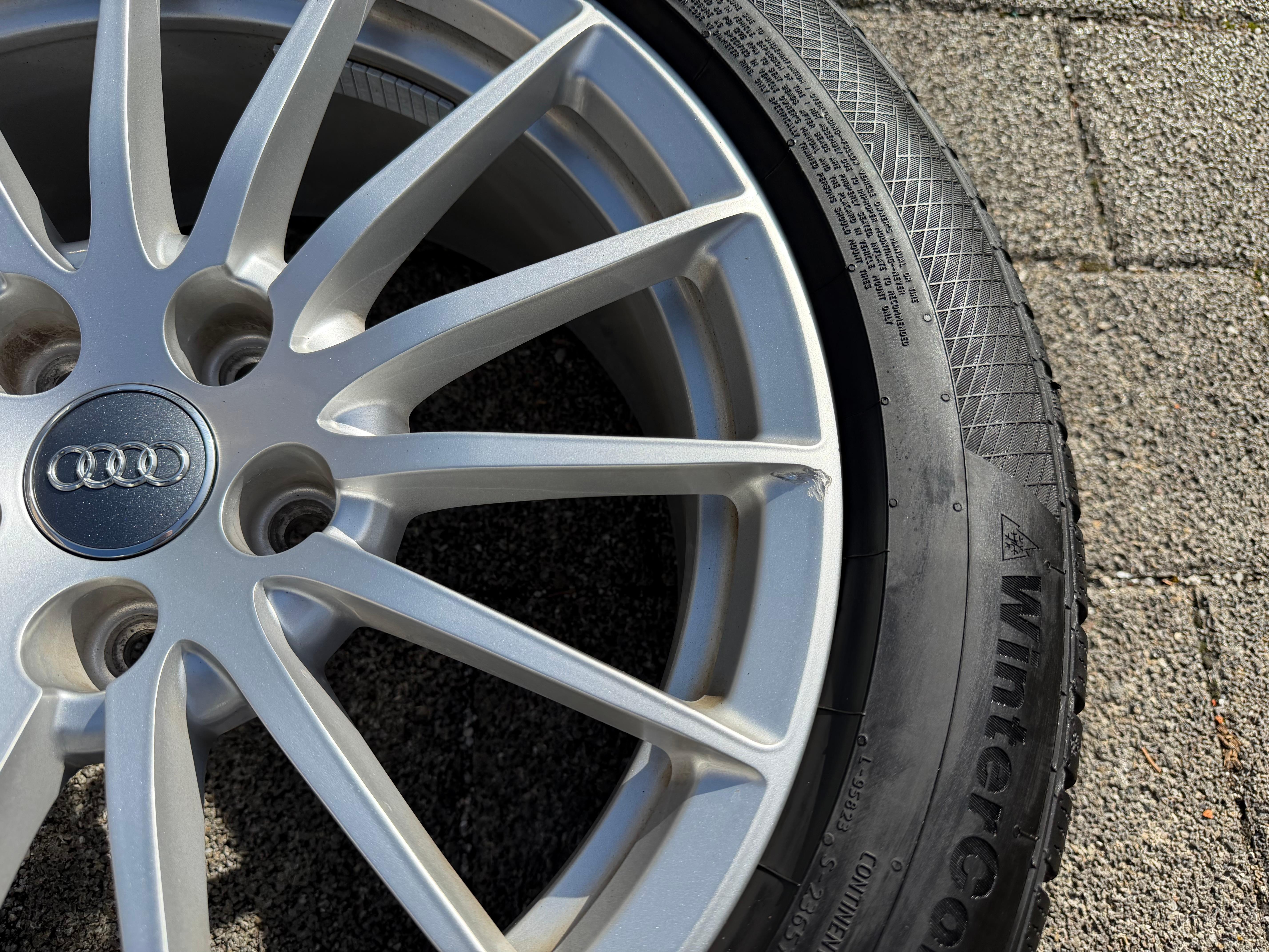 4 ORIGINAL 17" ALU WINTERRÄDER AUDI A5 F5 8W 225/50R17 98H 8W0601025AE CONTINENTAL