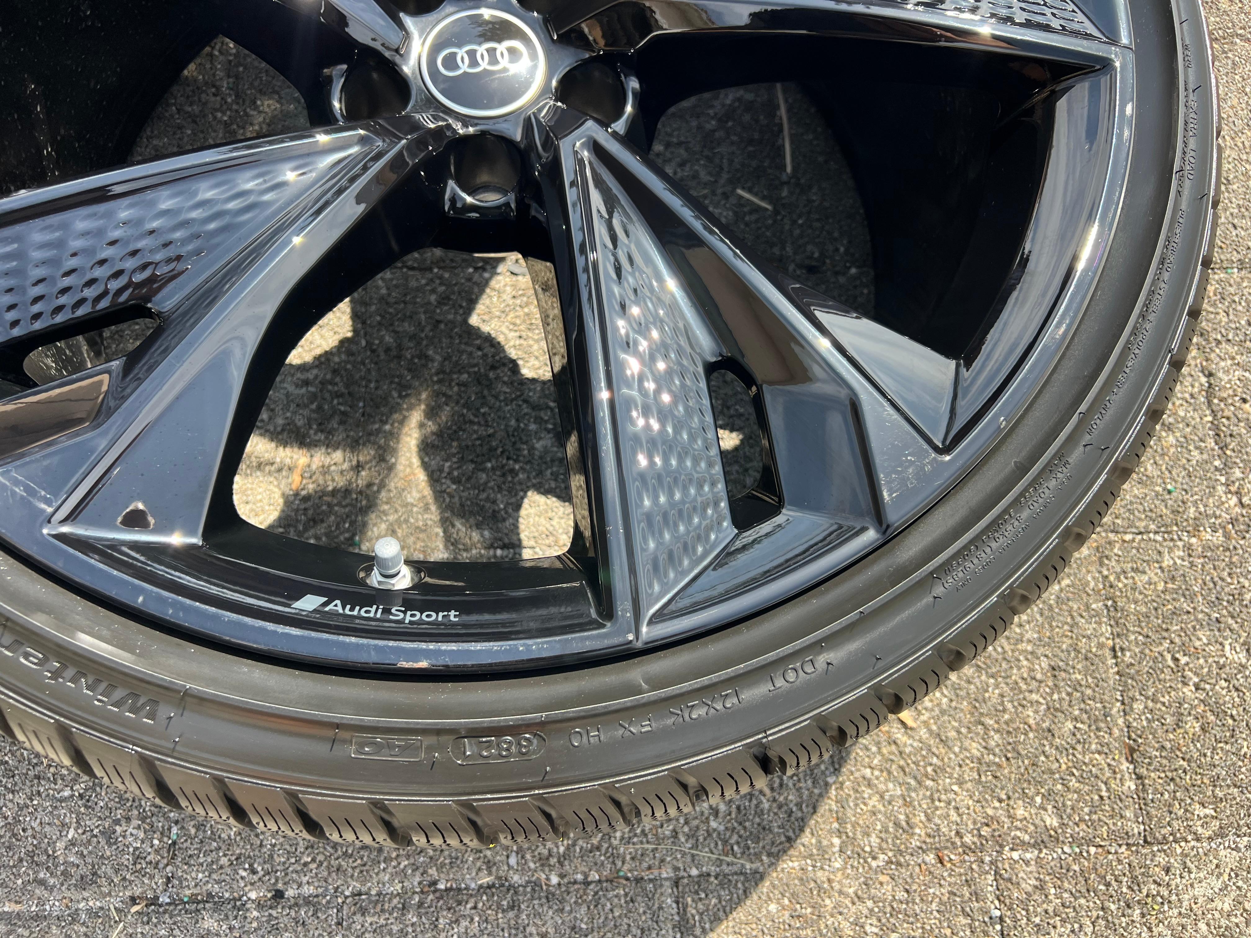 4 ORIGINAL 22" ALU WINTERRÄDER AUDI RS6 4K RS7 4K0601025DG 285/30R22 101W HANKOOK