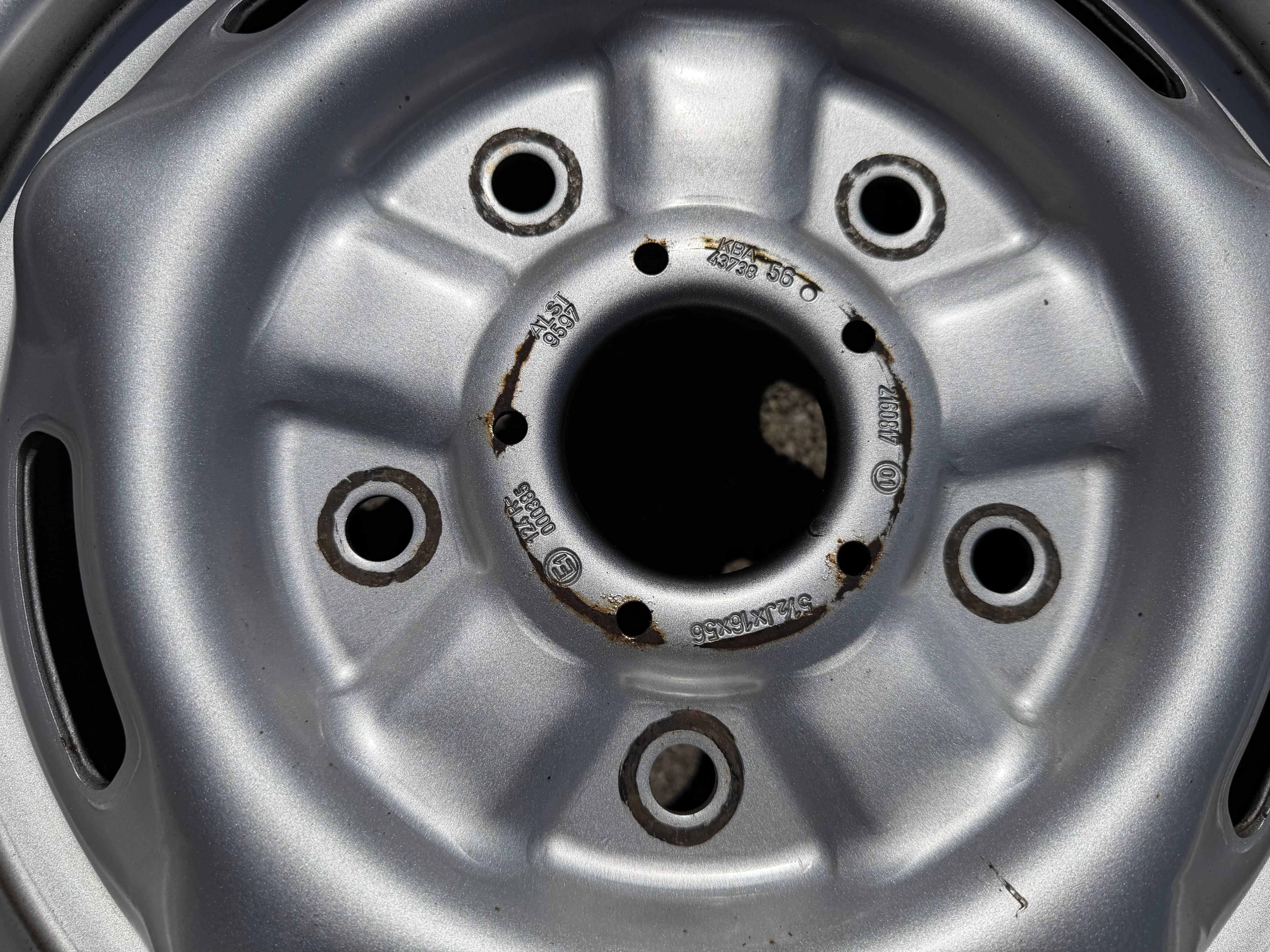 4 jantes d'hiver Stahl de 16 pouces pour Ford Transit fourgon FA_ _ 2020