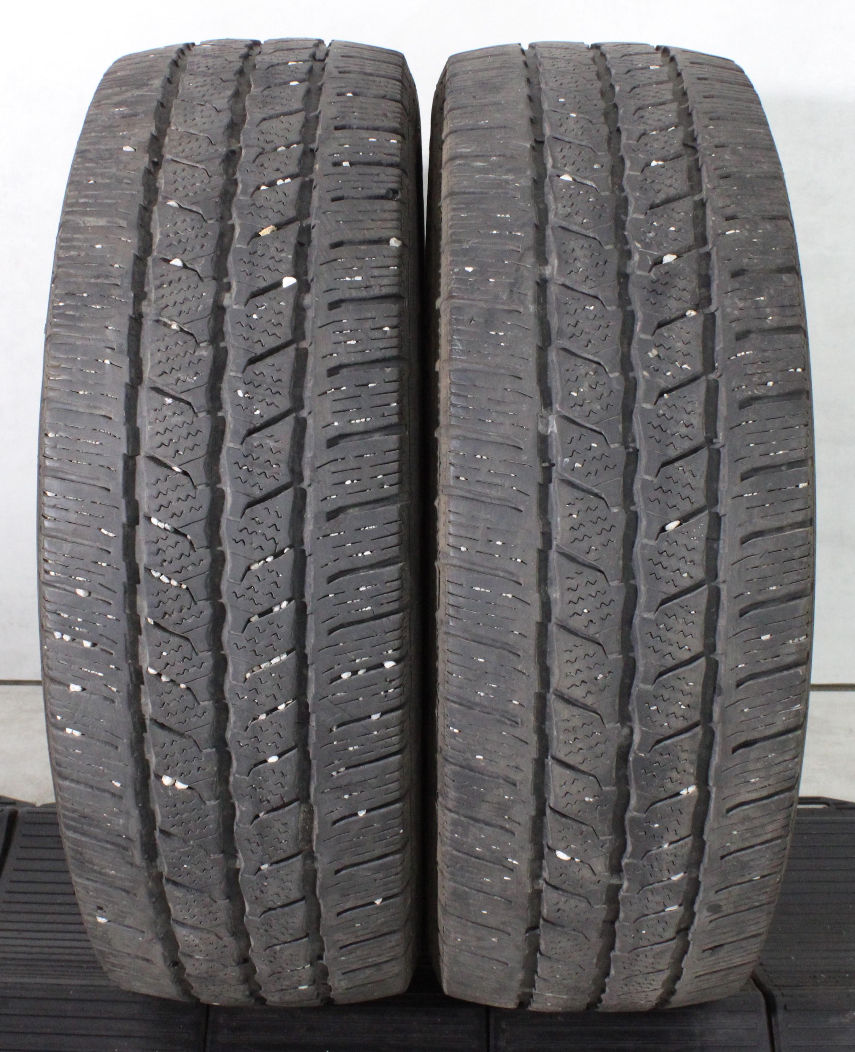 2 x 215/65R16C 109/107R Winterreifen Continental VanContact Winter 1x5-5,5mm/1x5,5-6mm 2023