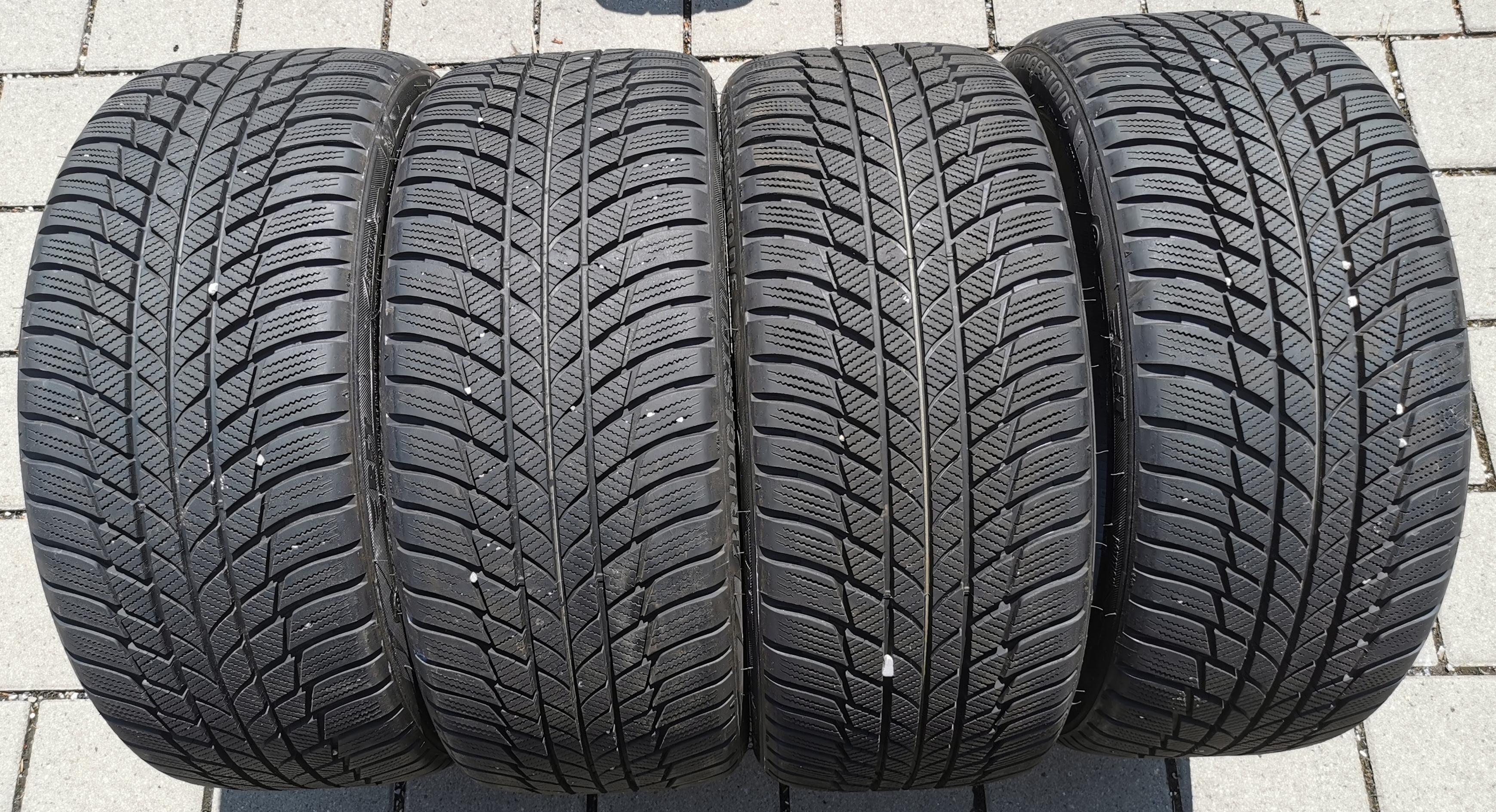 4 x 225/40R18 92V Winterreifen Bridgestone Blizzak LM001 Runflat 2x 7,5mm und 2x 6,5-7mm 2019