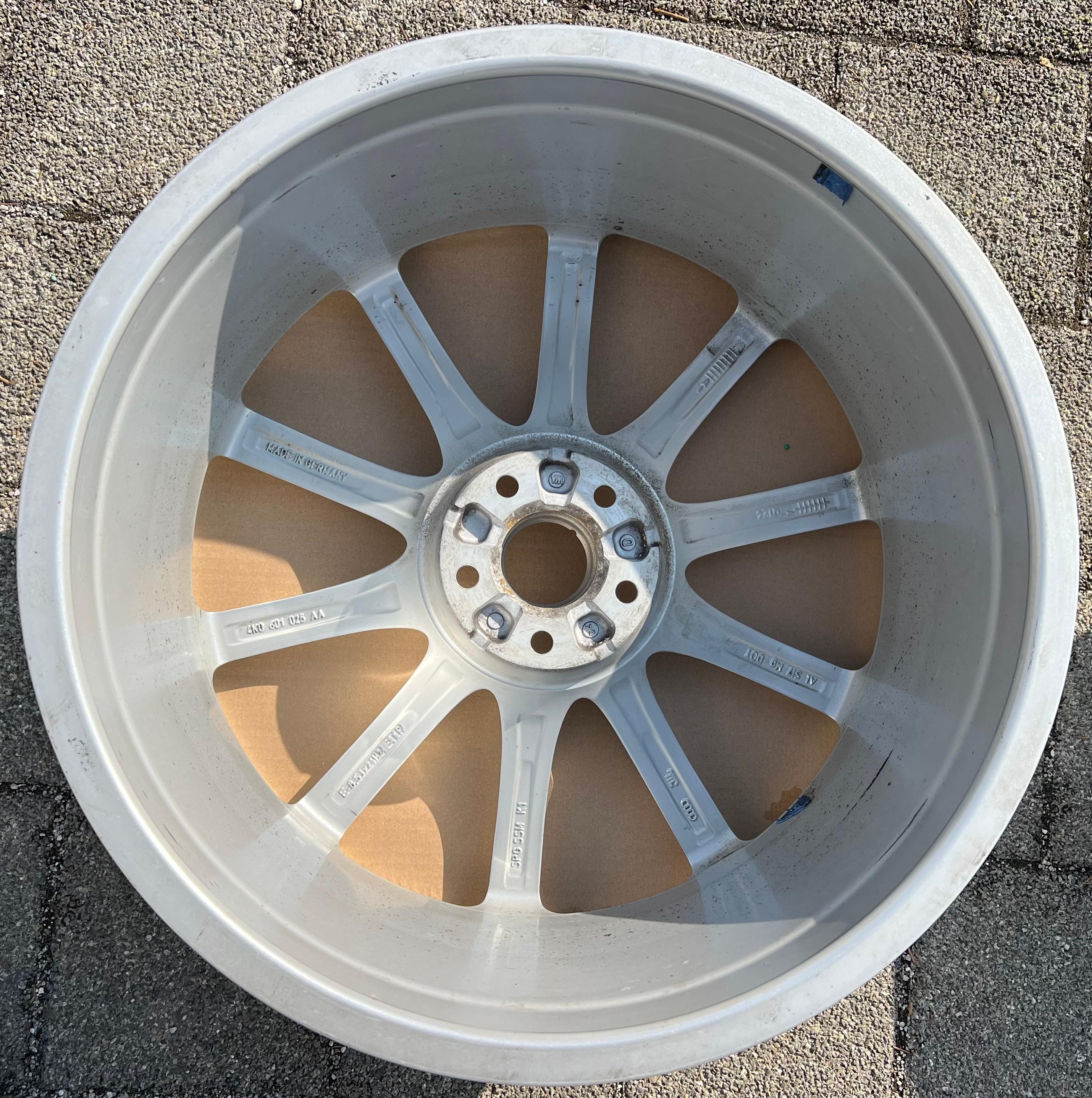 1 X ORIGINAL 21" ALUFELGE AUDI A6 4K C8 F2 4K0601025AA 8,5x21 ET19 FREIHAUS