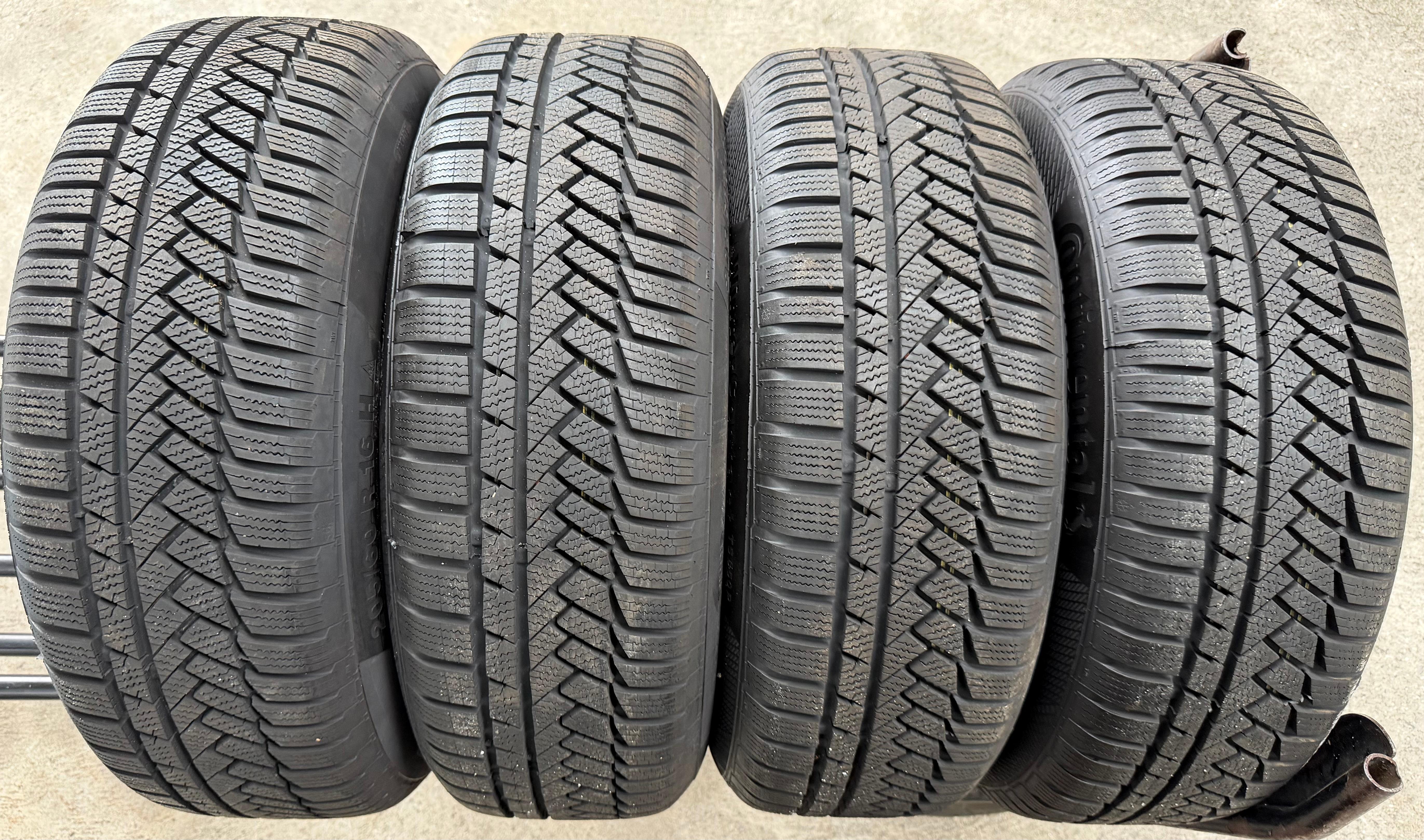 4 Original Alu Winterräder Audi A4 8W B9 8W0601025A 205/60R16 92H Continental