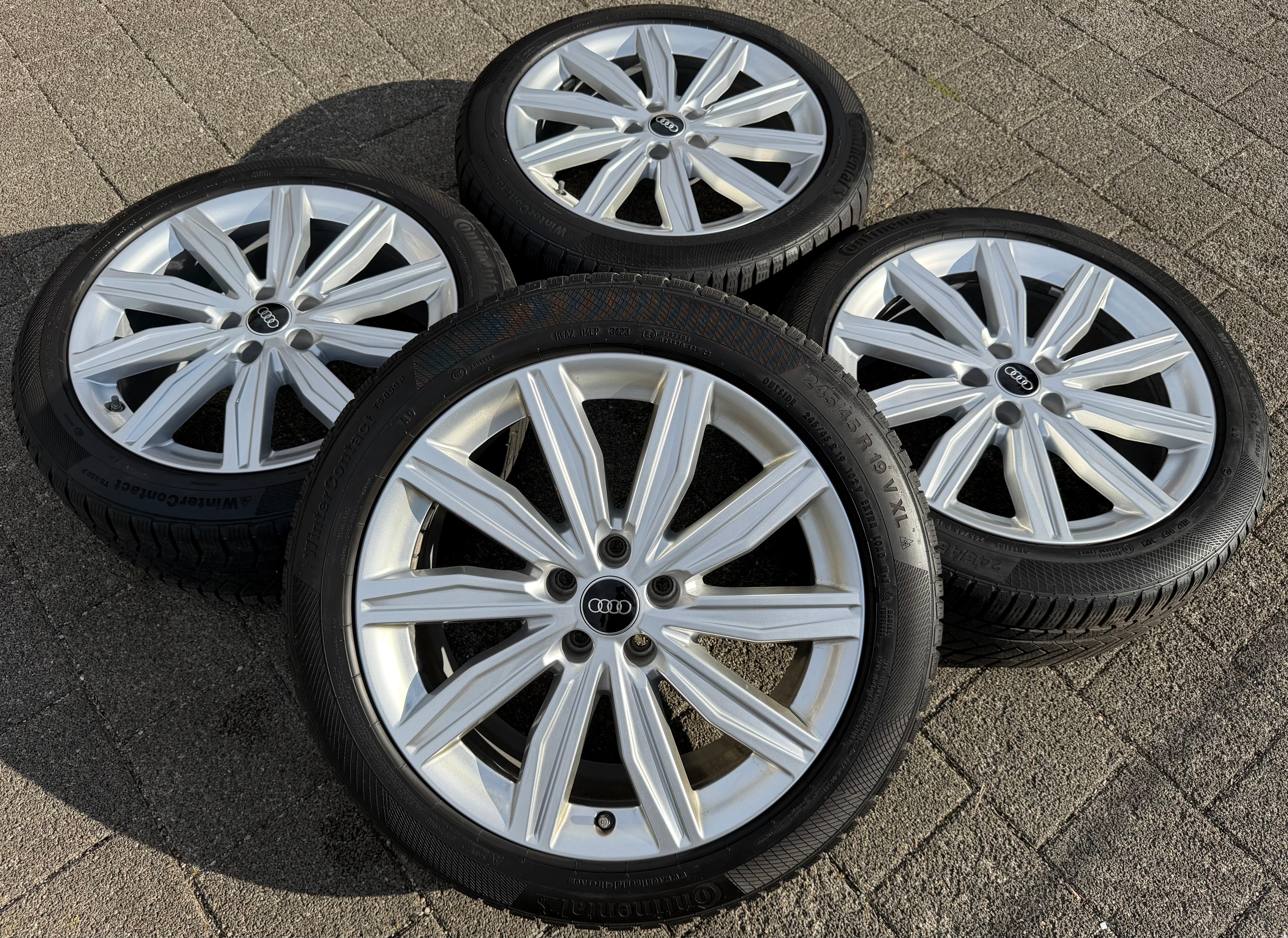 4 Original 19" Alu Winterräder Audi A6 S6 C8 4K F2 4K0601025DS 245/45R19 102V 2023 RDKS