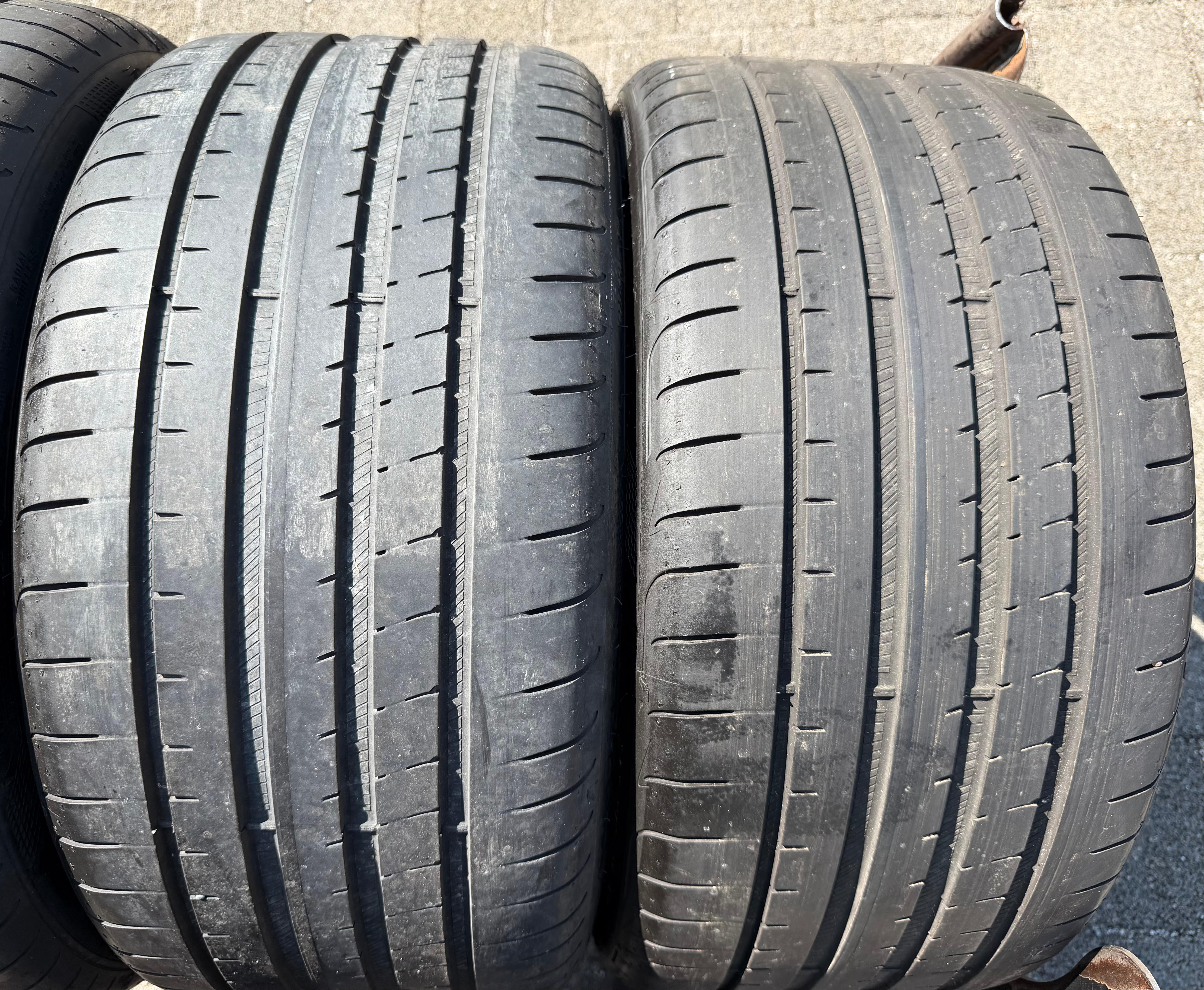Cerchi estivi in alluminio da 4 OZ e 19" per Mercedes Classe C, CLK, CLC, SLK AMG con pneumatici Goodyear