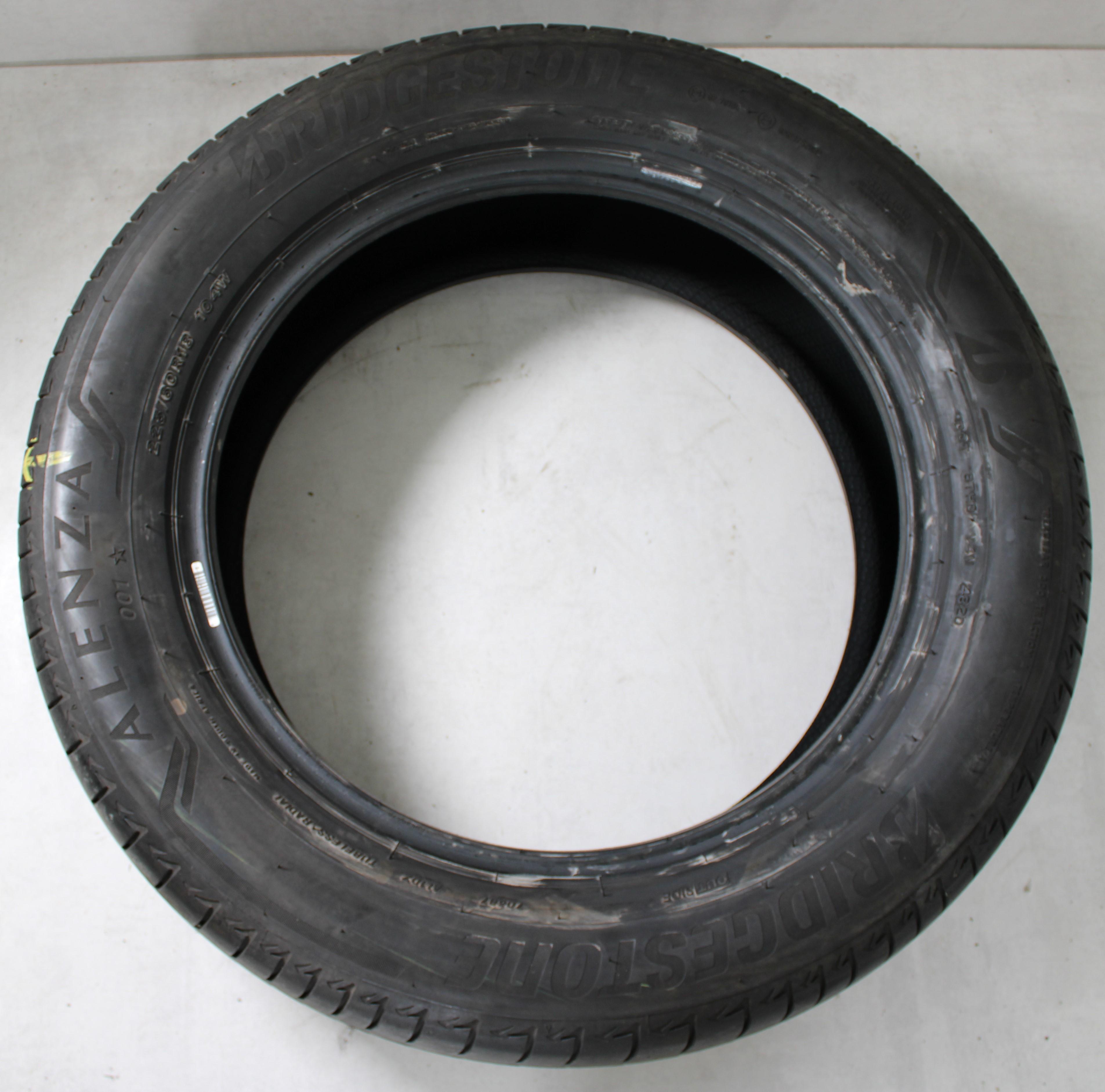 1 x 225/60R18 104W Sommerreifen Bridgestone Alenza 001 5,5-6mm 2020 *