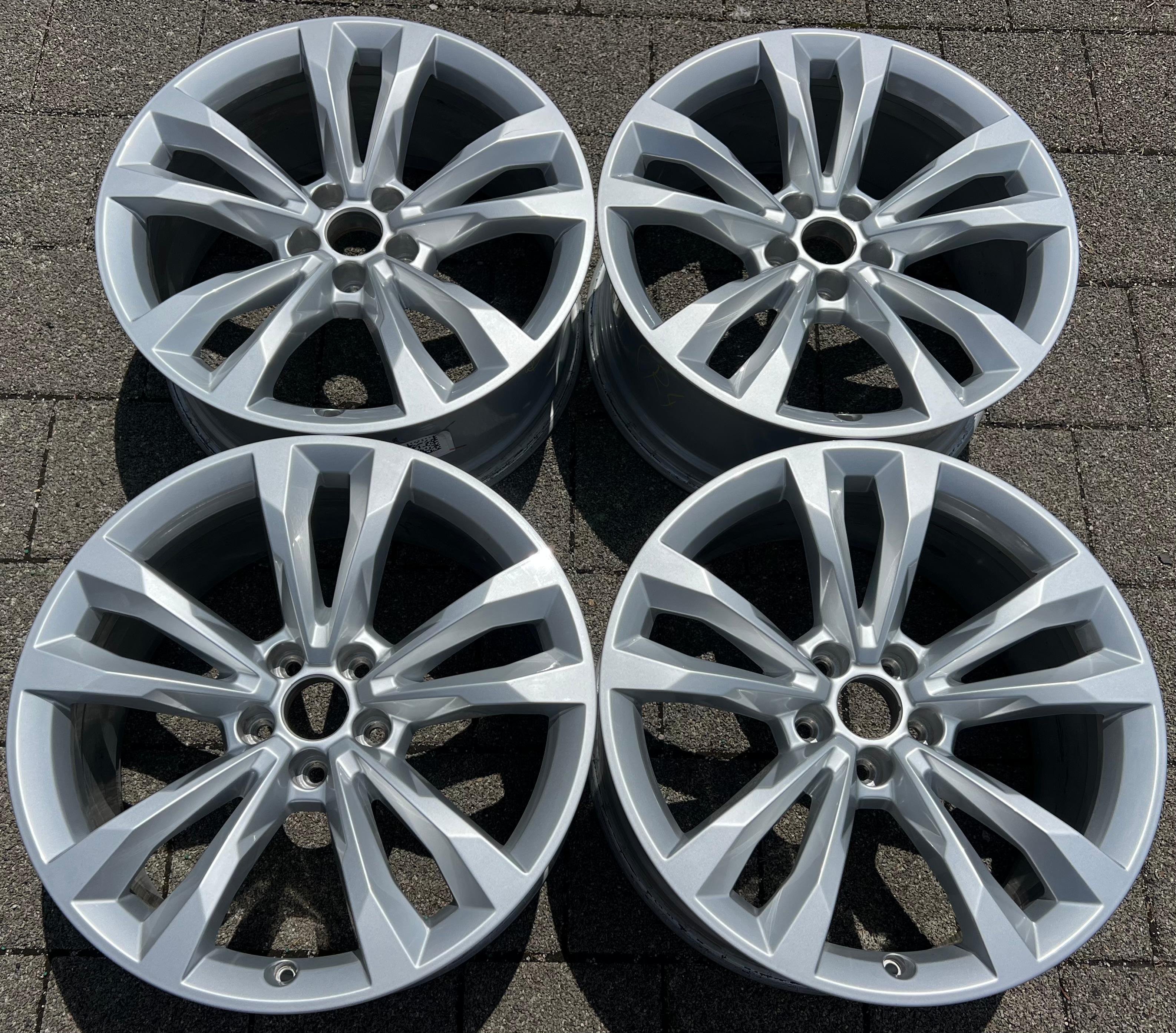 4 ORIGINAL 19" ALUFELGEN AUDI Q7 4M 4M0601025CH 8,5x19 ET28 FREIHAUS