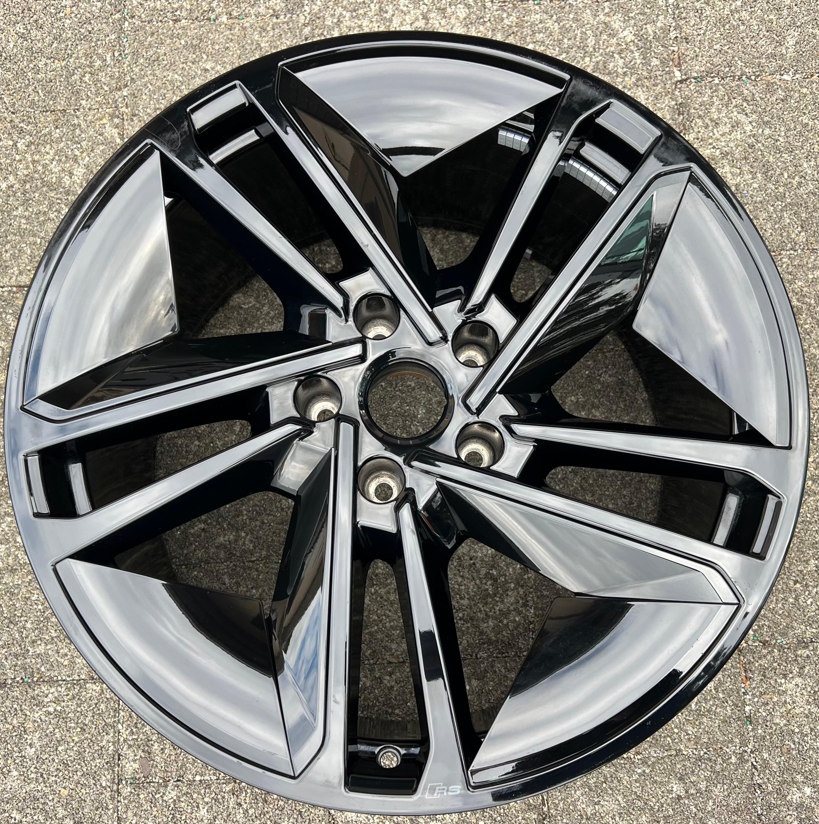 1 X ORIGINAL 21" ALUFELGE AUDI E-TRON GT RS 4J3601025AD HINTERACHSE SCHWARZ