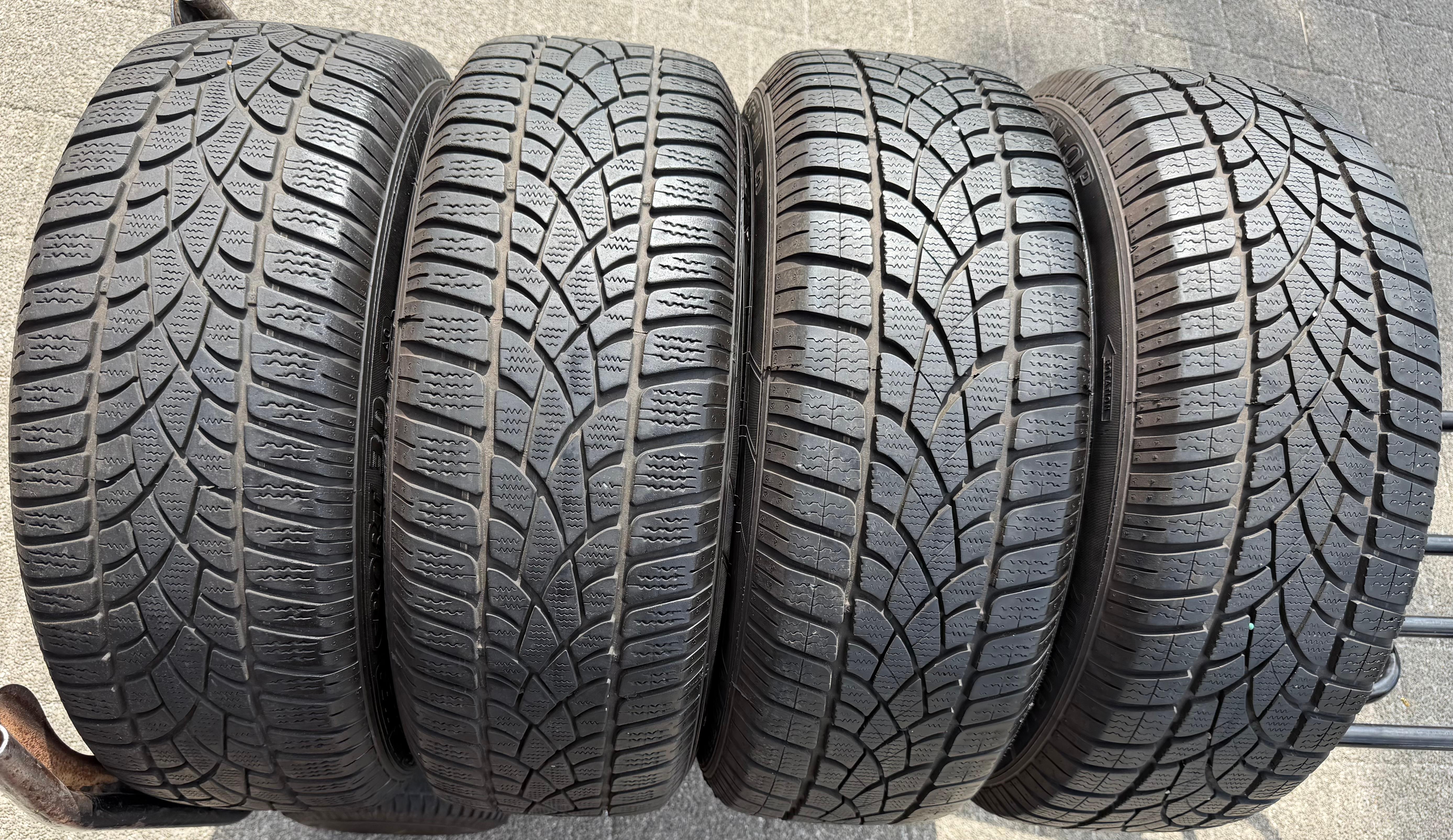 4 Original Alu Winterräder Audi A4 8W B9 8W0601025A 205/60R16 92H Dunlop
