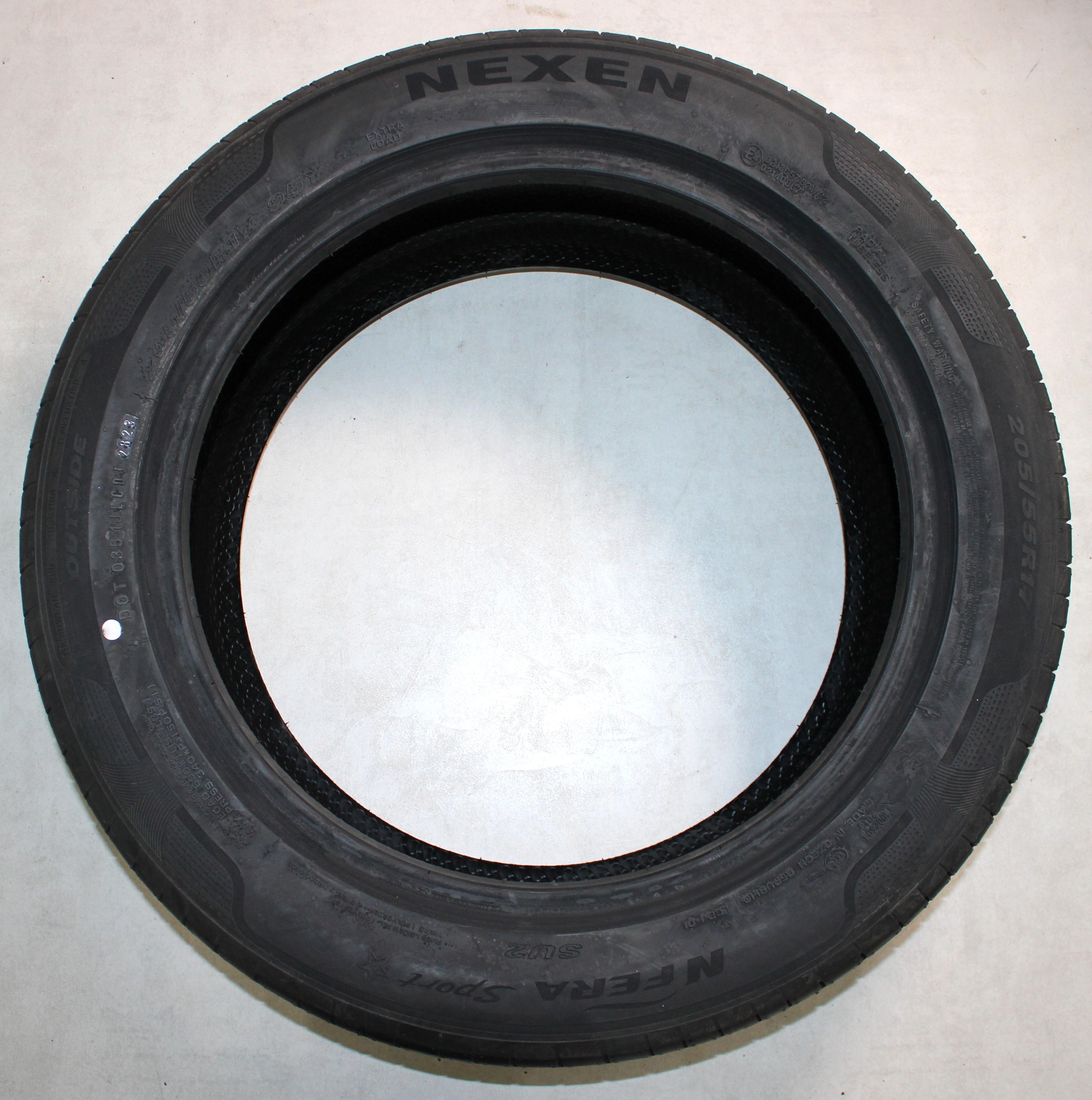 4 x 205/55R17 95Y Sommerreifen Nexen N Fera Sport SU2 Volles Profil 2023 *