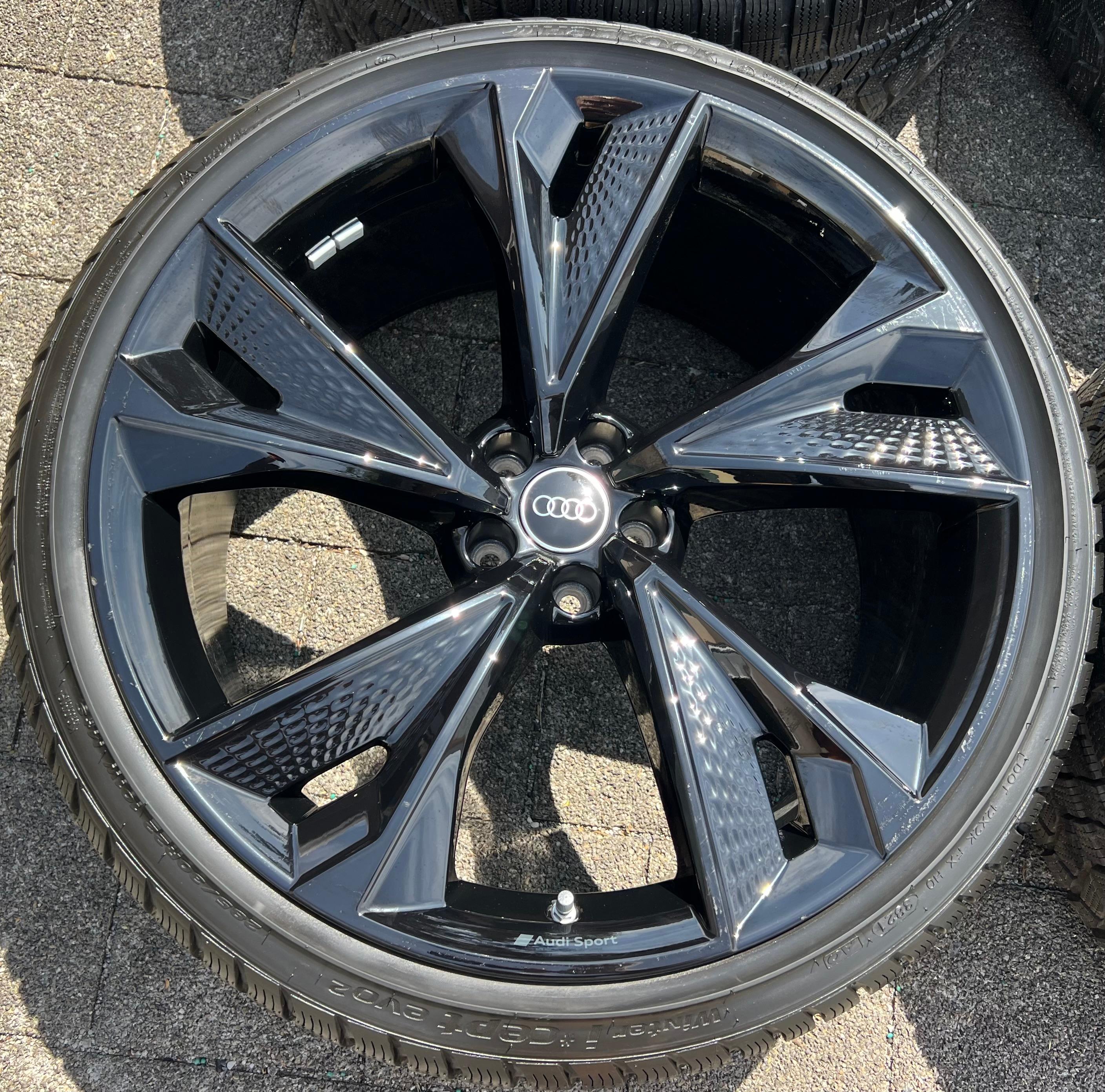 4 ORIGINAL 22" ALU WINTERRÄDER AUDI RS6 4K RS7 4K0601025DG 285/30R22 101W HANKOOK