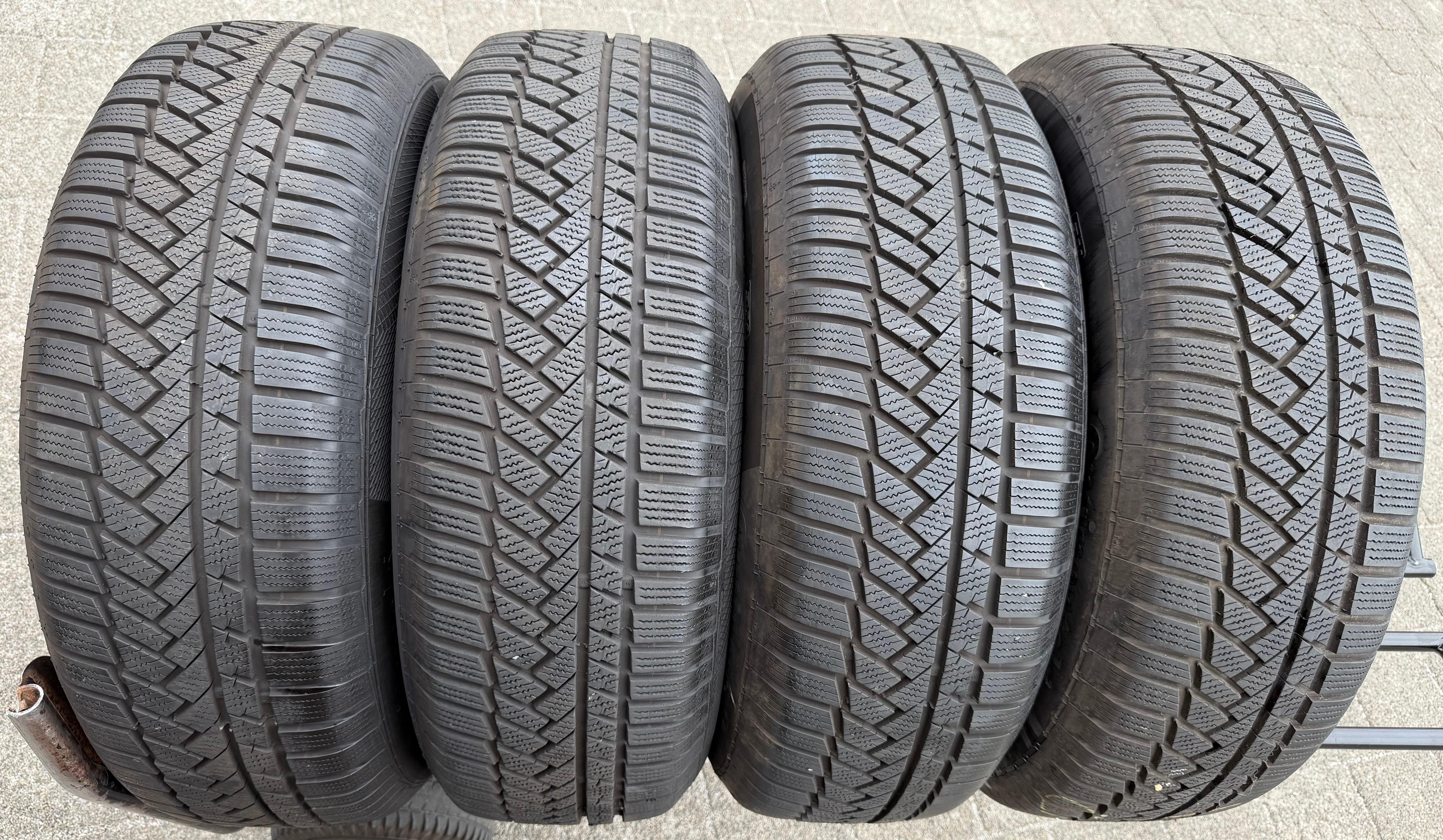 4 Original 17" Alu Winterräder Audi Q5 FY 80A601025J 7x17 ET34 235/65R17 104H Continental