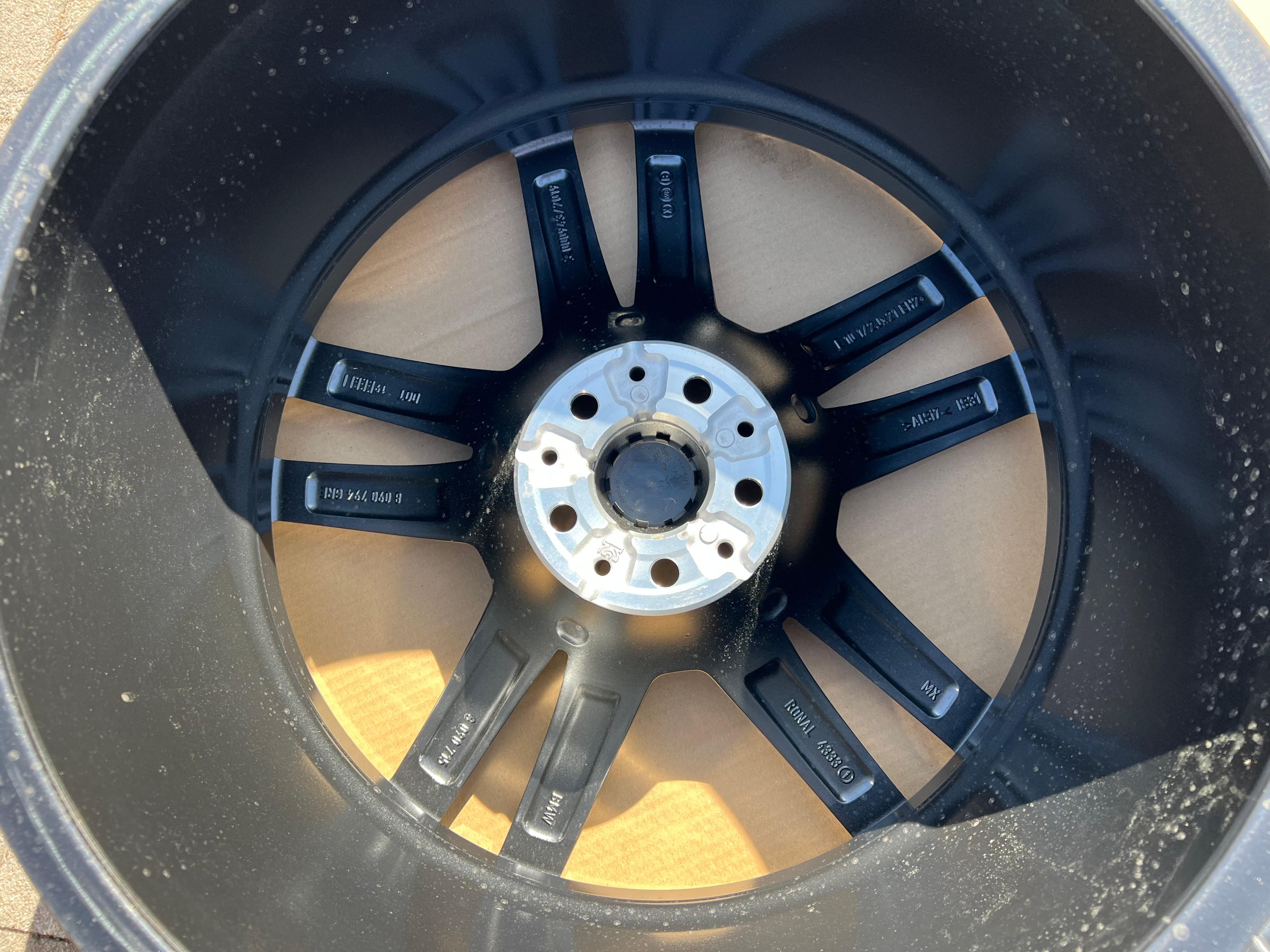4 ORIGINAL 21" ALUFELGEN BMW X5M F95 X6M F96 STYLING 808M 8090715 8090716 FREIHA