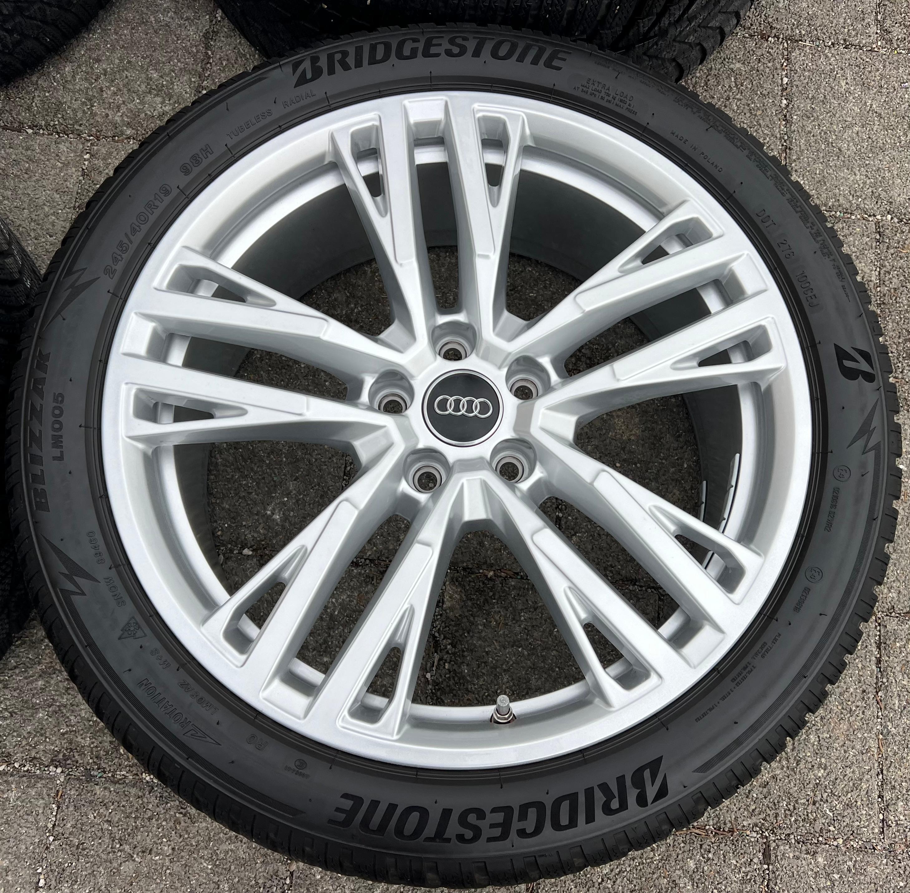4 ORIGINAL 19" ALU WINTERRÄDER AUDI A5 S5 FU2 B10 8B3601025AS 245/40R19 98H 2024