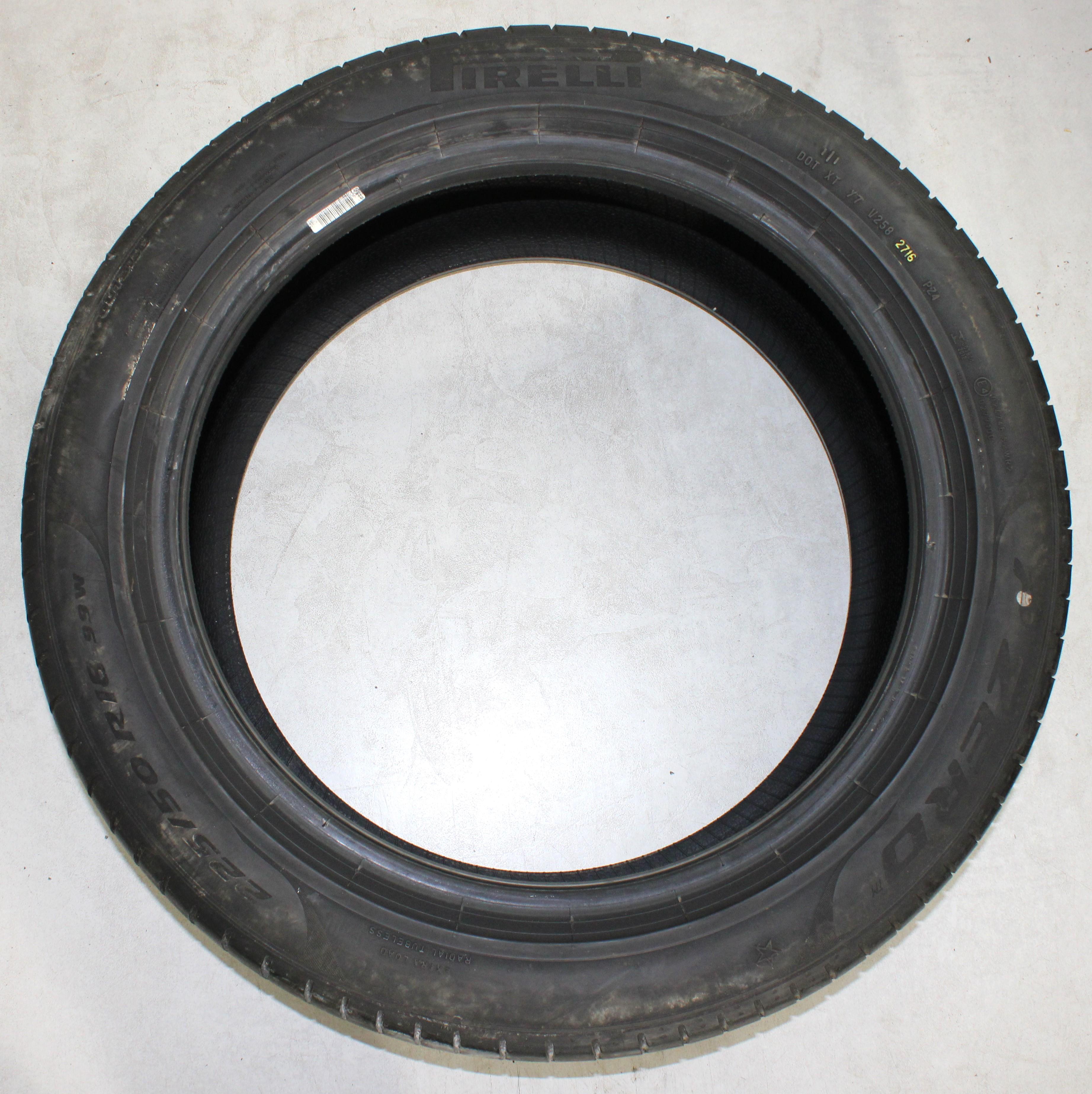 2 x 225/50R18 99W Sommerreifen Pirelli Pzero PZ4 * 4,5mm 2016