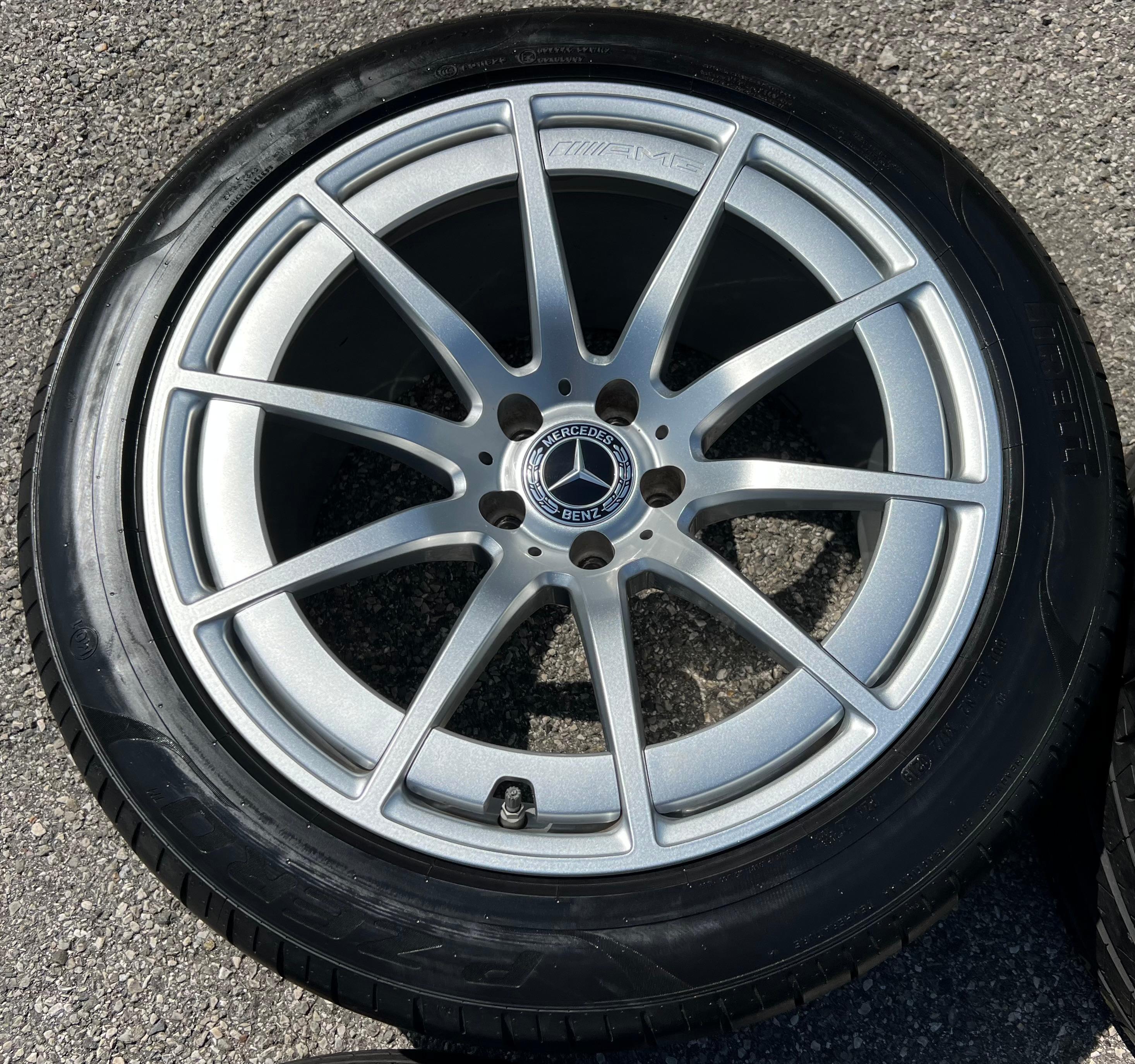 4 ROUES D'ÉTÉ ORIGINALES EN ALU 19" MERCEDES AMG GT W290 X290 A2904010100