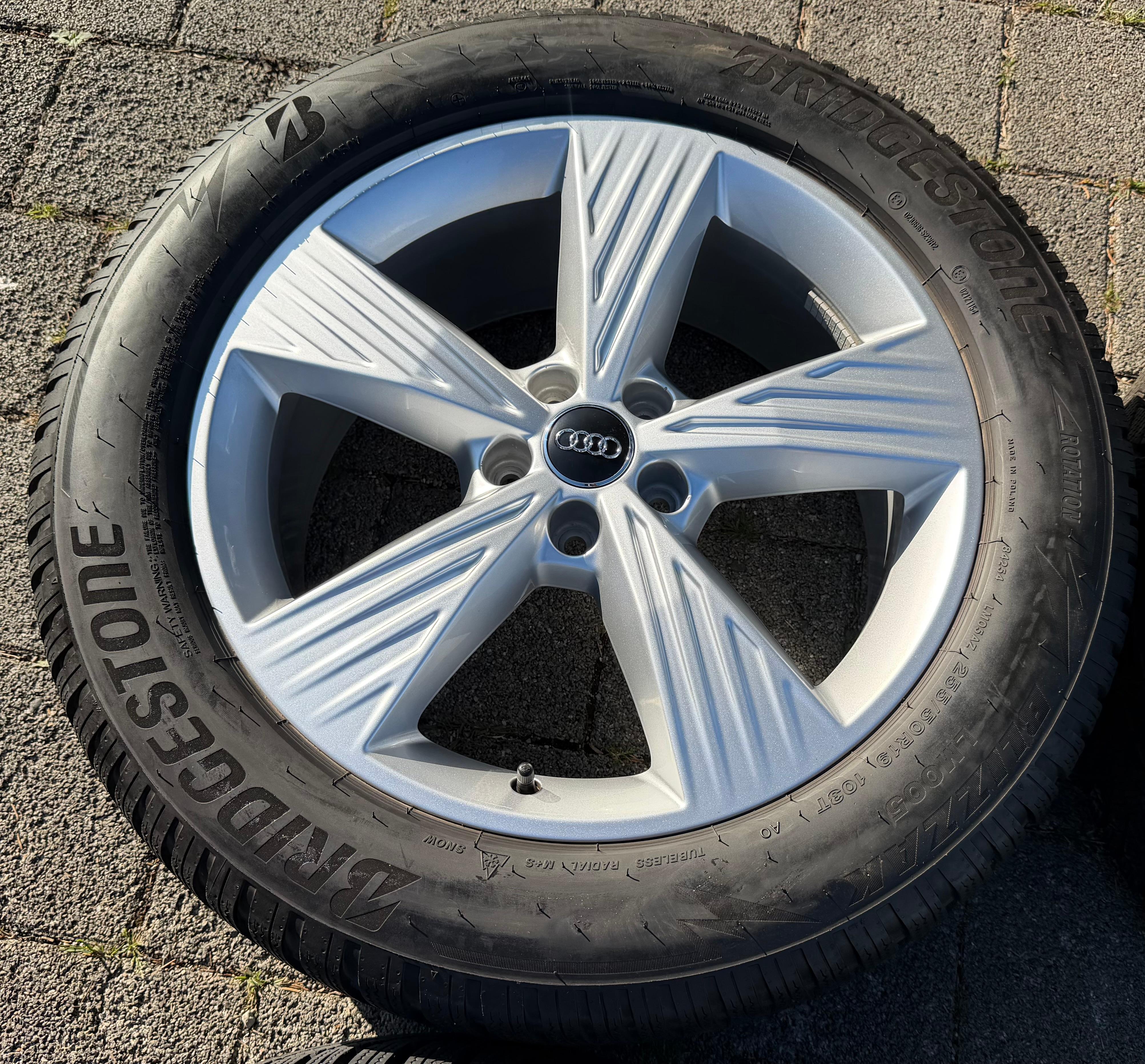 4 Original 19" Alu Winterräder Audi Q4 E-Tron Etron F4B F4N 235/55R19 101T 255/50R19 103T
