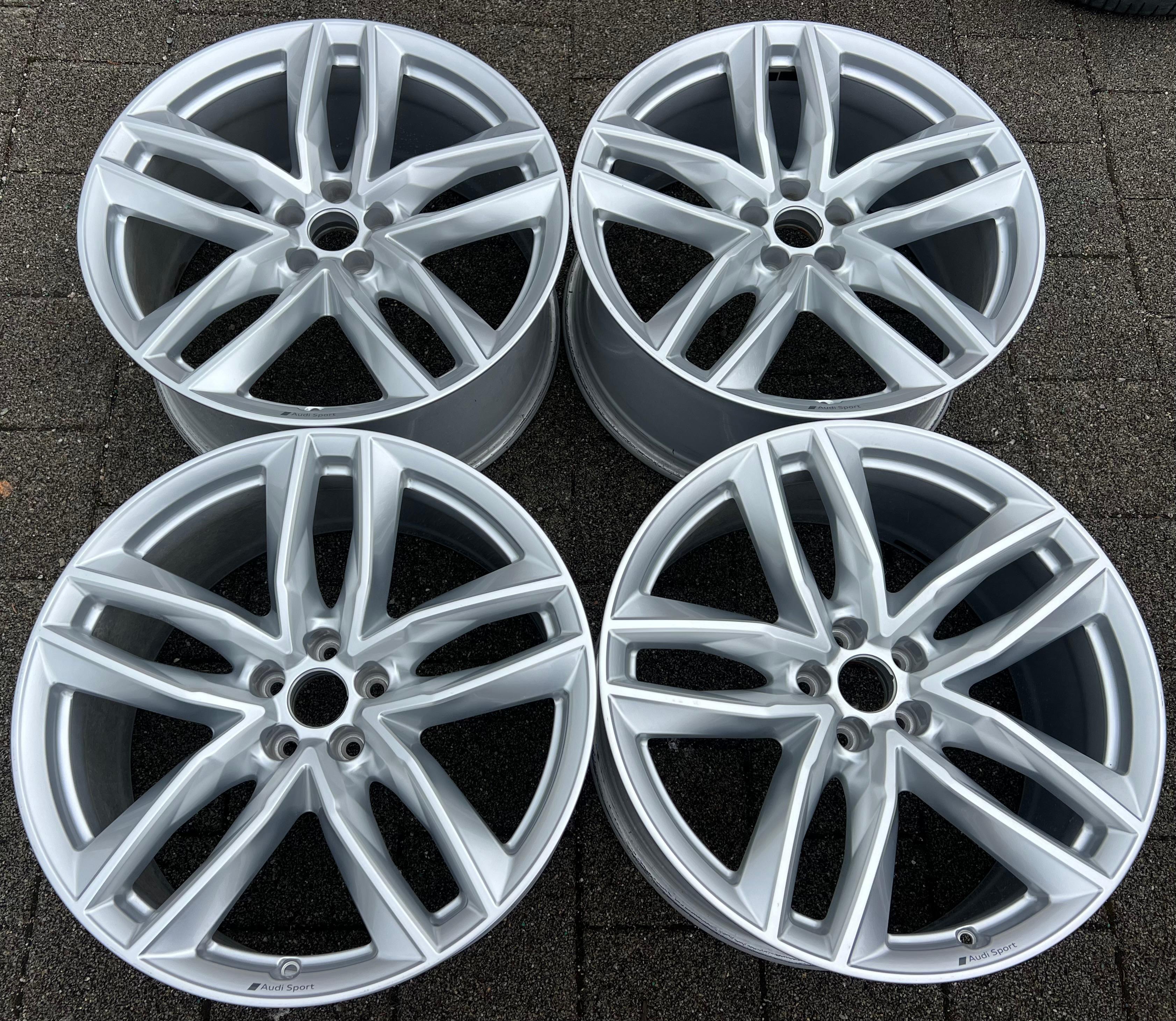 4 ORIGINAL 21" ALUFELGEN AUDI Q7 4M 4M0601025S/T 9,5x21 ET31 TOP FREIHAUS