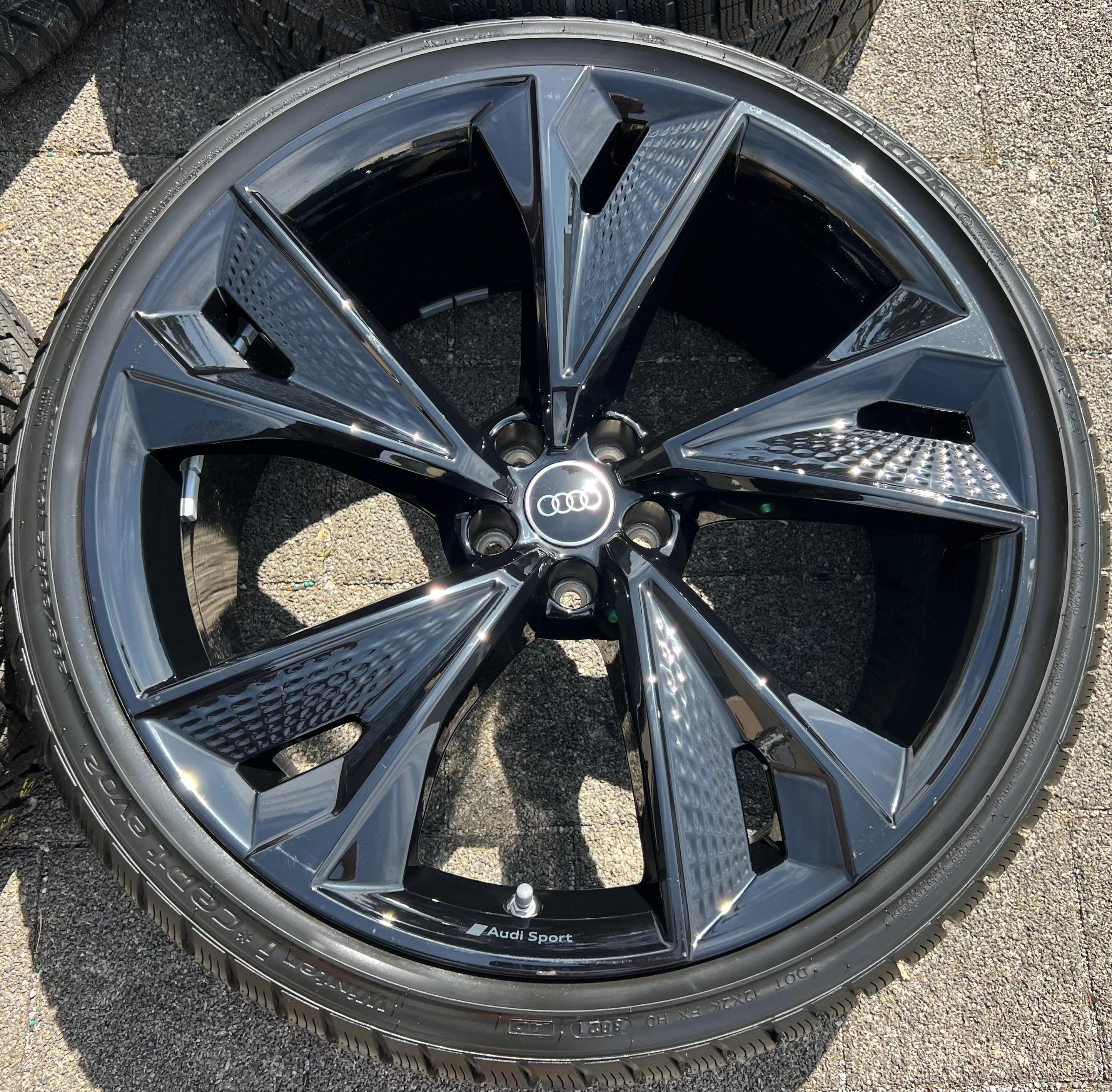 4 ORIGINAL 22" ALU WINTERRÄDER AUDI RS6 4K RS7 4K0601025DG 285/30R22 101W HANKOOK