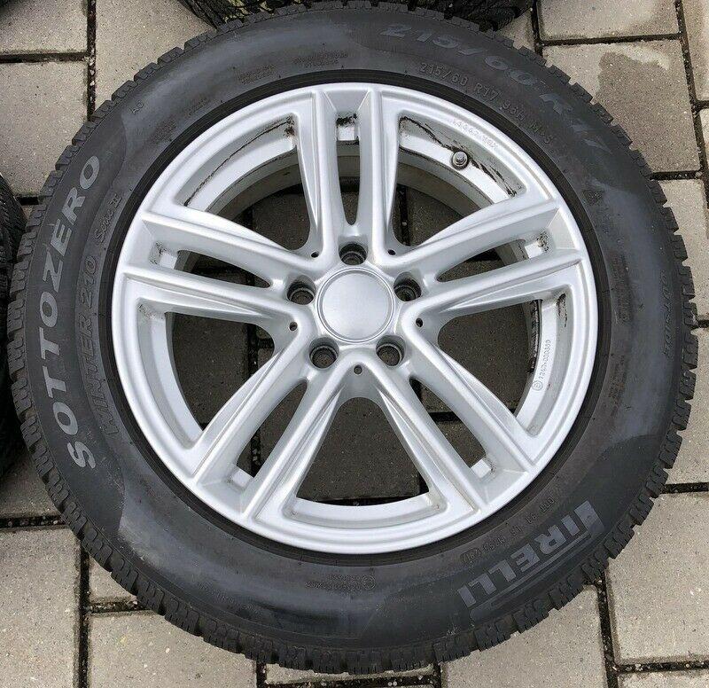 4 ALUMINIUM 17" WINTERWIELEN INFINITY QX30 MERCEDES GLA KLASSE 245G RDKS GRATIS LEVERING