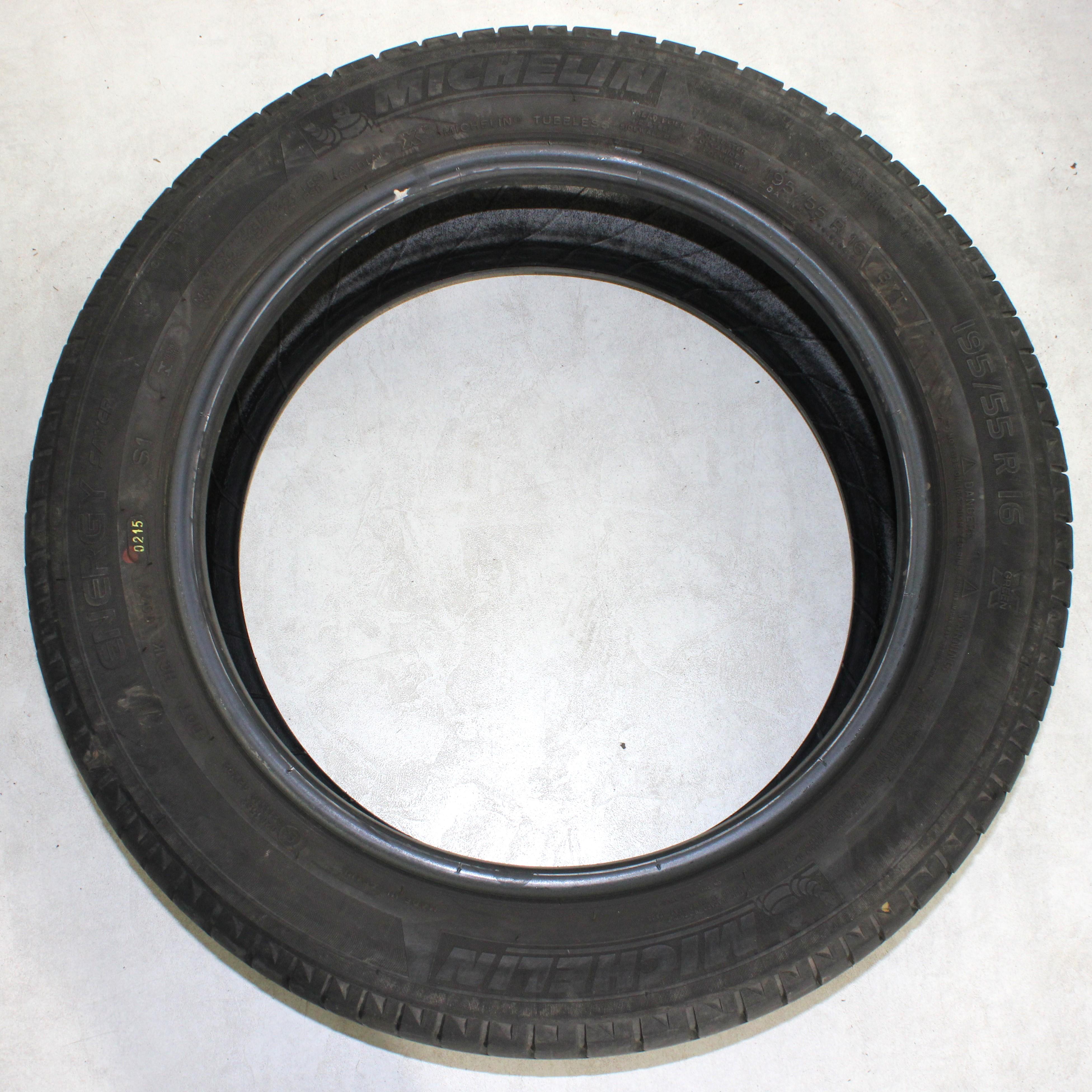 4 x 195/55R16 87T Sommerreifen Michelin Energy Saver S1 1x5-5,5mm/3x5,5-6mm 2015