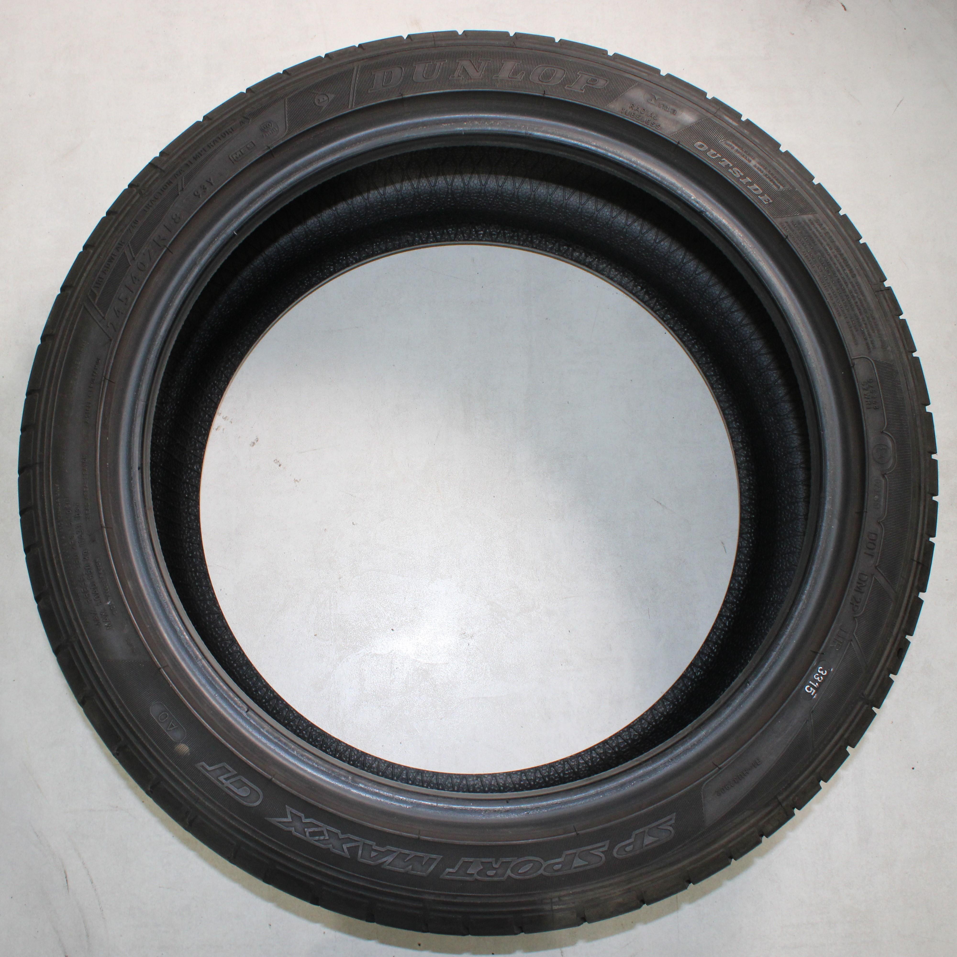 4 x 245/40R18 93Y Sommerreifen Dunlop SP Sport Maxx GT AO 6,5-7mm 2015