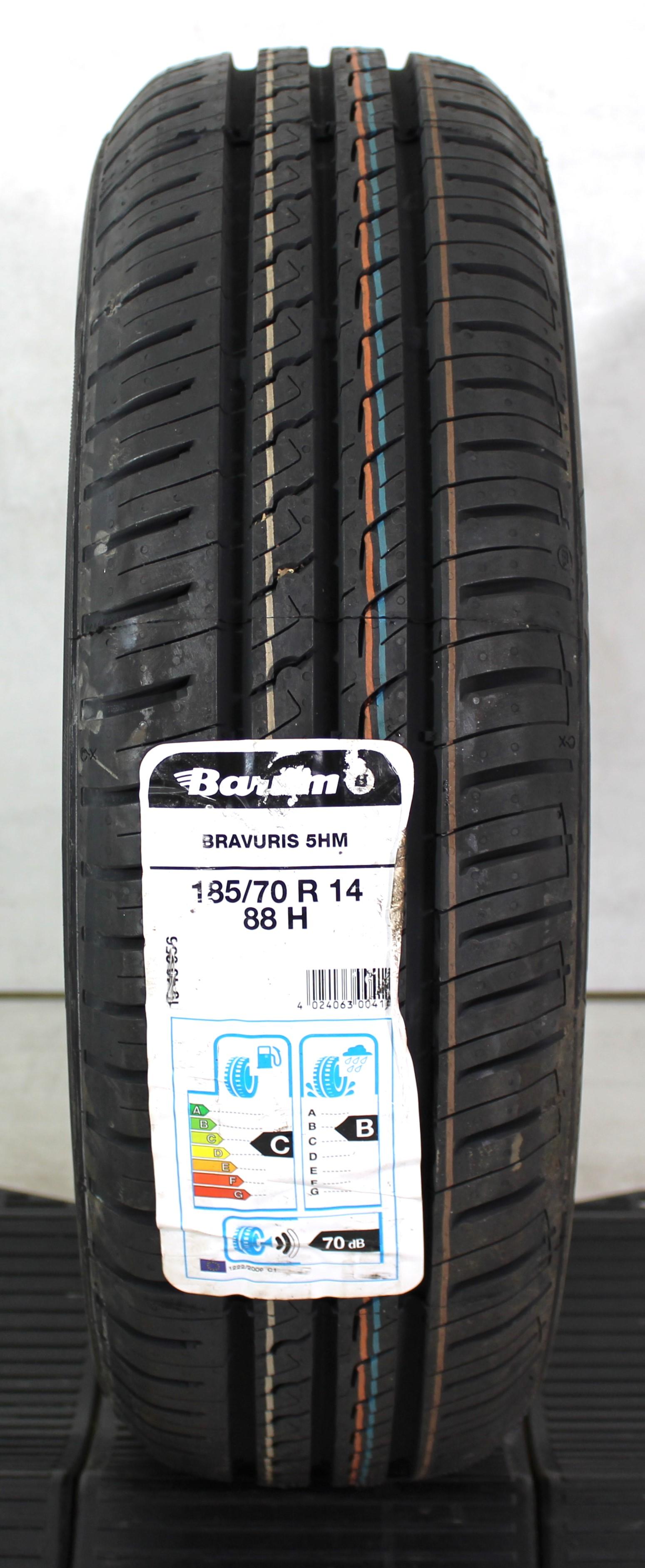 1 x 185/70R14 88H Neumático de verano Barum Bravuris 5HM 2021 NUEVO Entrega gratuita