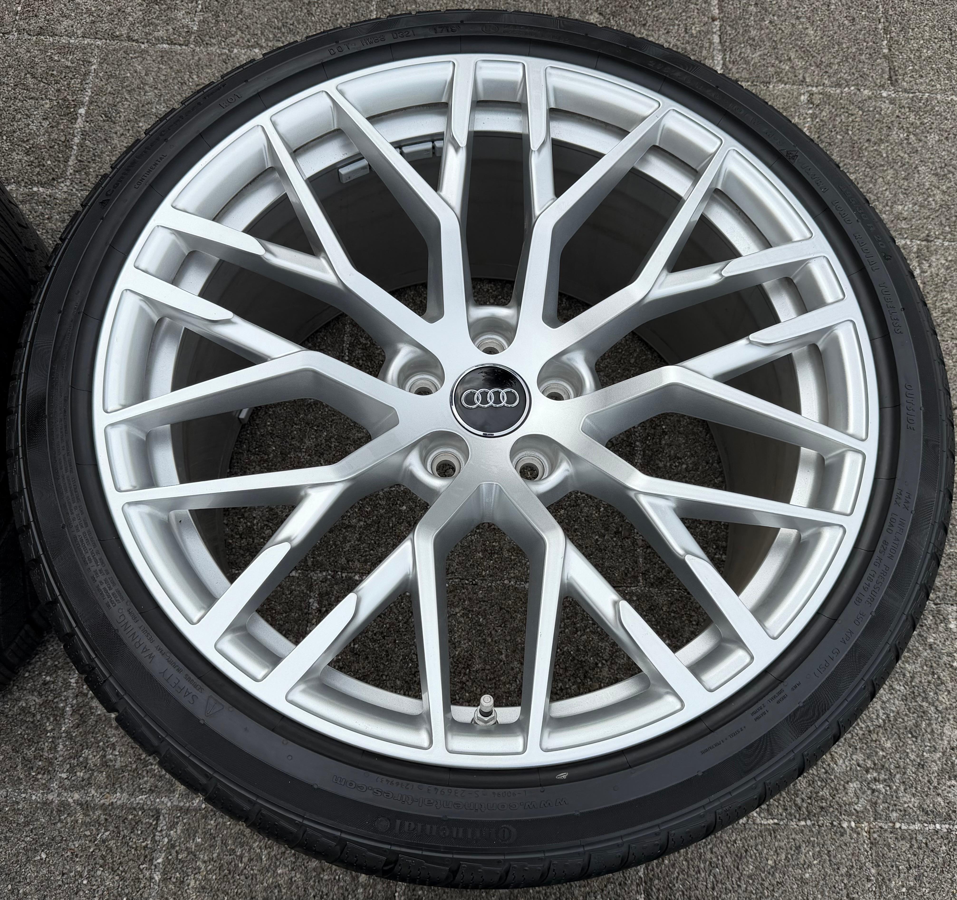 4 Original 20" Alu Winterräder Audi R8 V8 V10 4S 4S0601025G 4S0601025H Continental